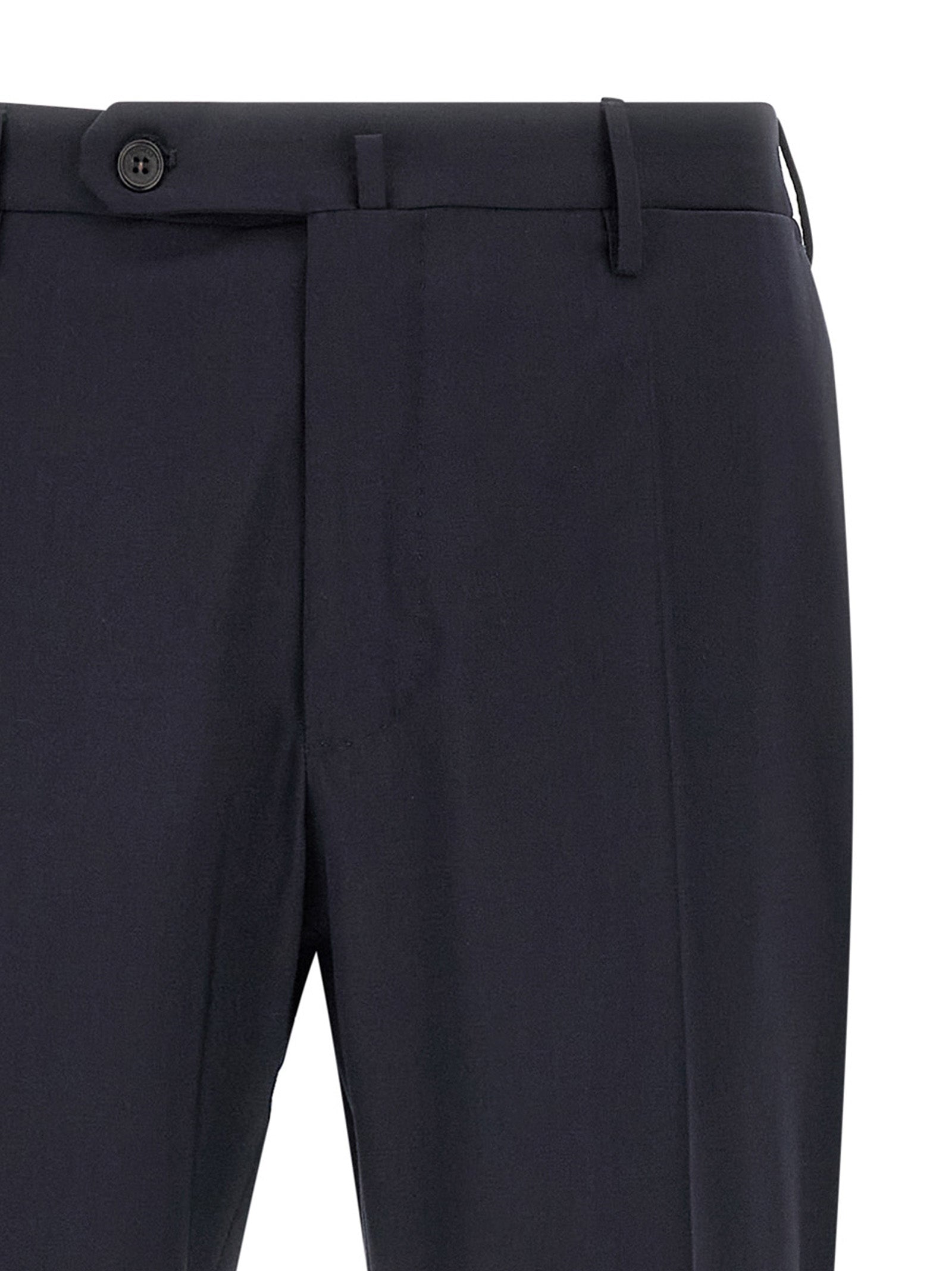 Incotex Blaue Hose aus reiner Schurwolle