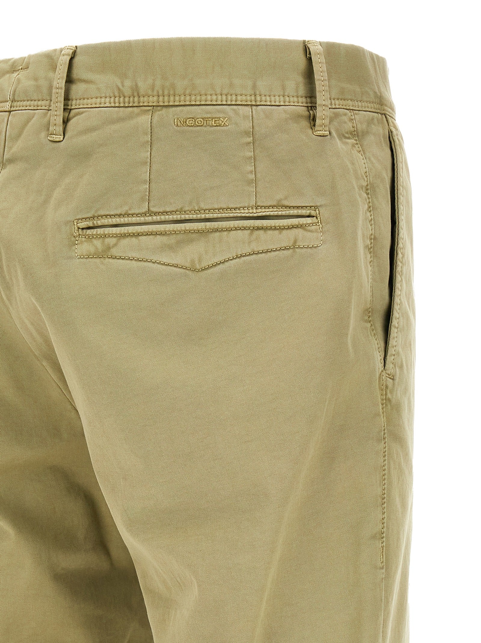 Incotex Zweifarbige Baumwoll-Freizeithose