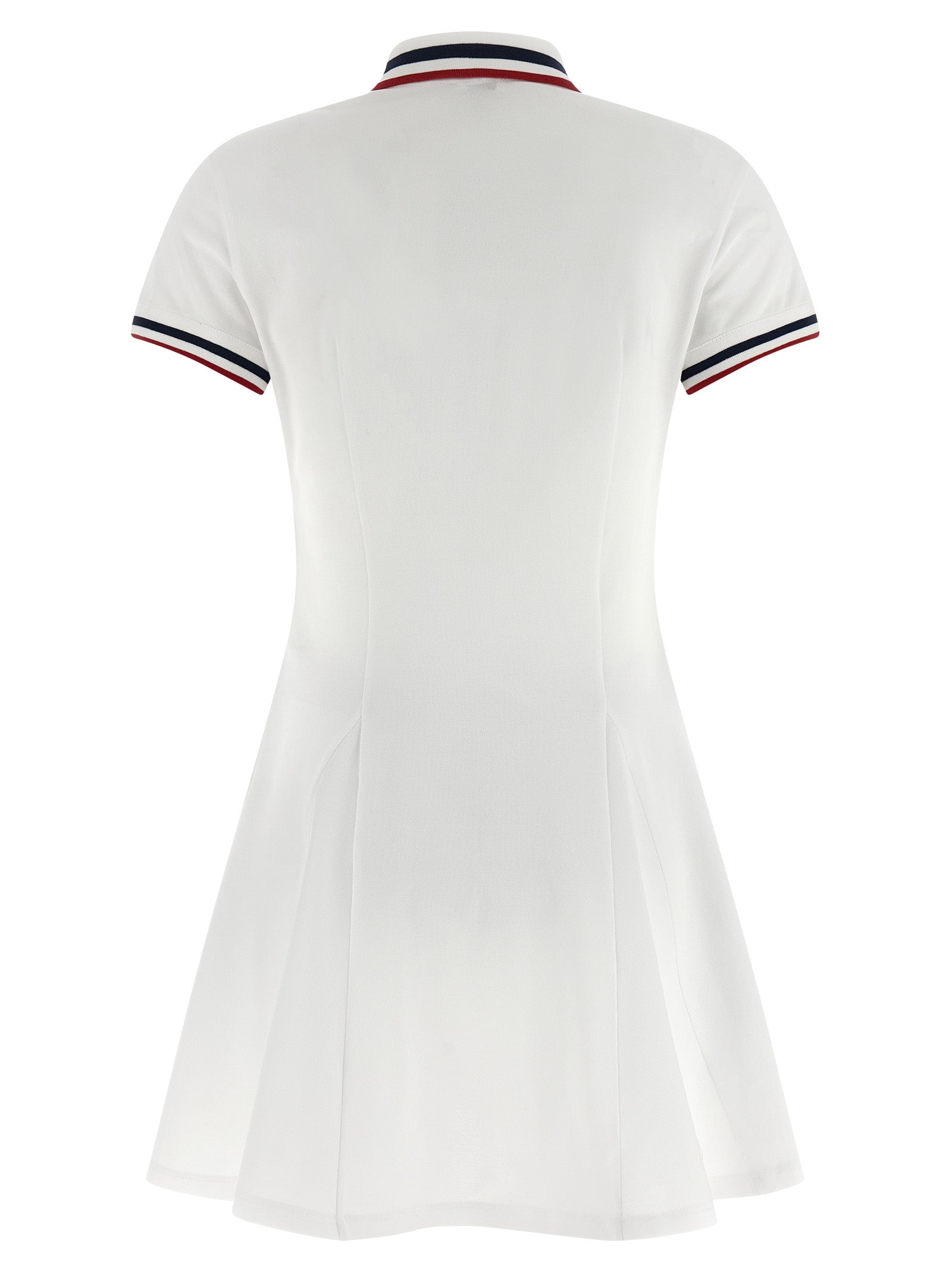 Brunello Cucinelli Weißes Baumwoll-Kurzkleid
