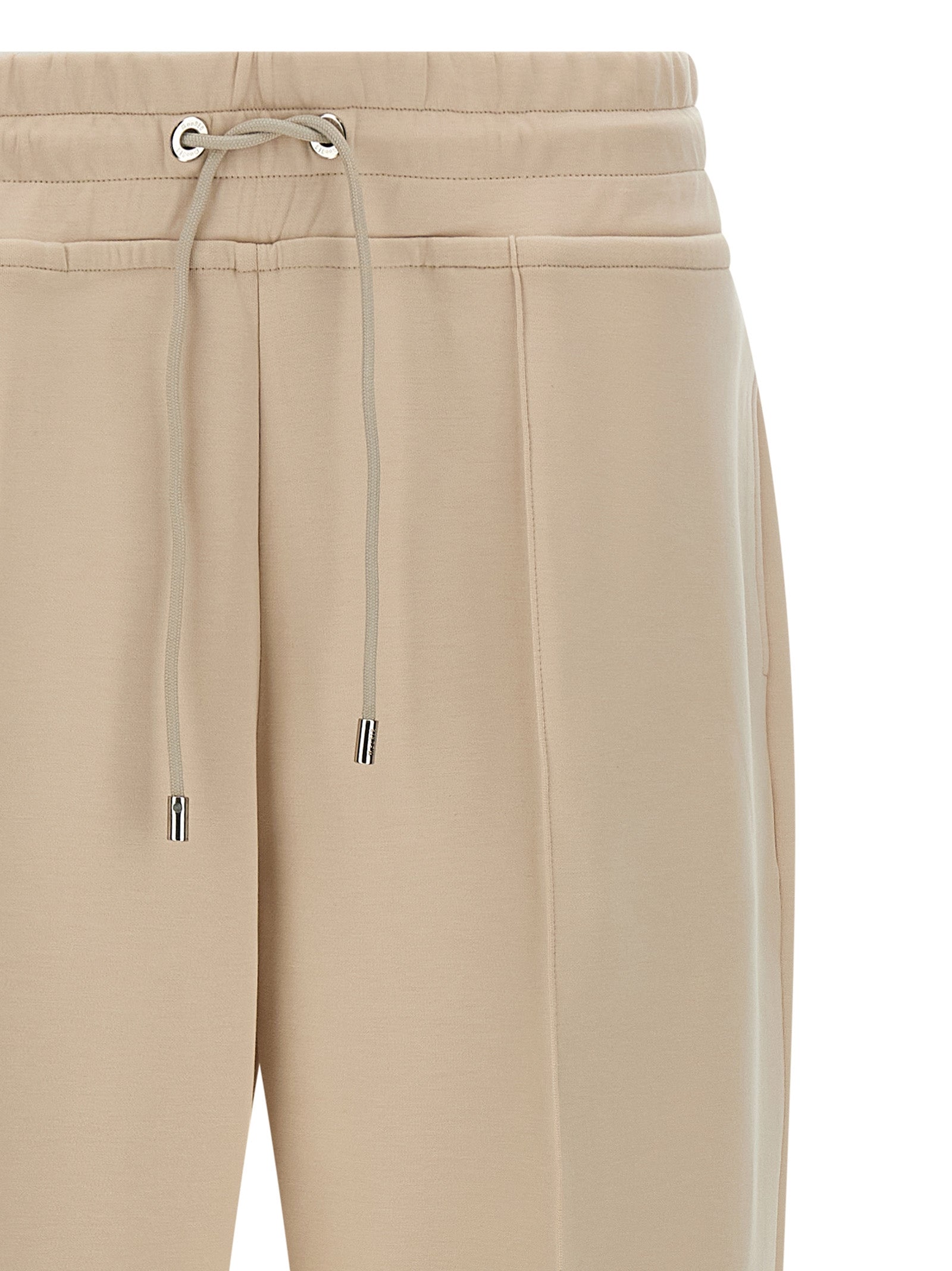 MooRER Beige Baumwoll-Jogginghose (Trainingshose)