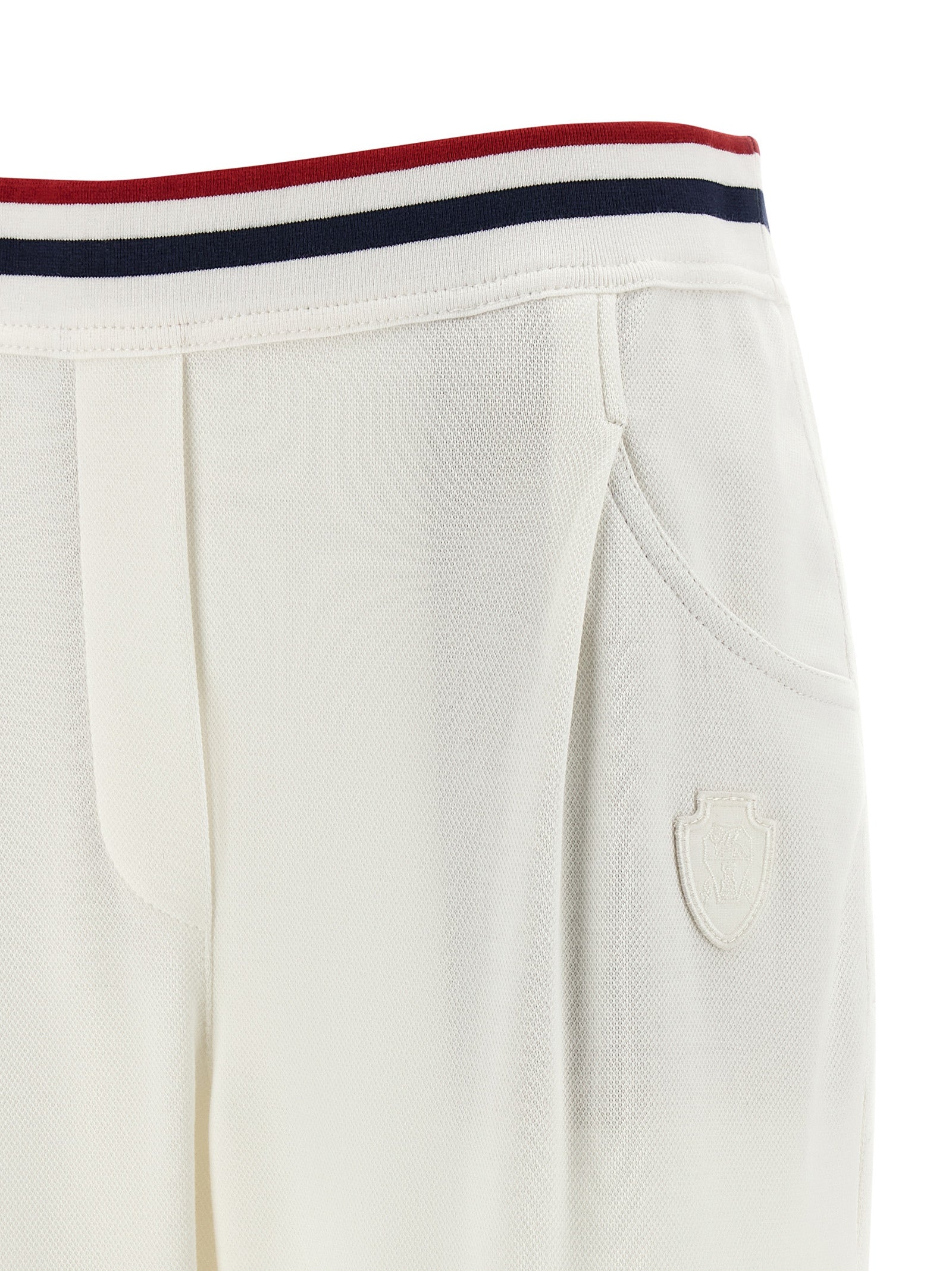 Brunello Cucinelli Weiße Baumwoll-Jogginghose (Trainingshose)