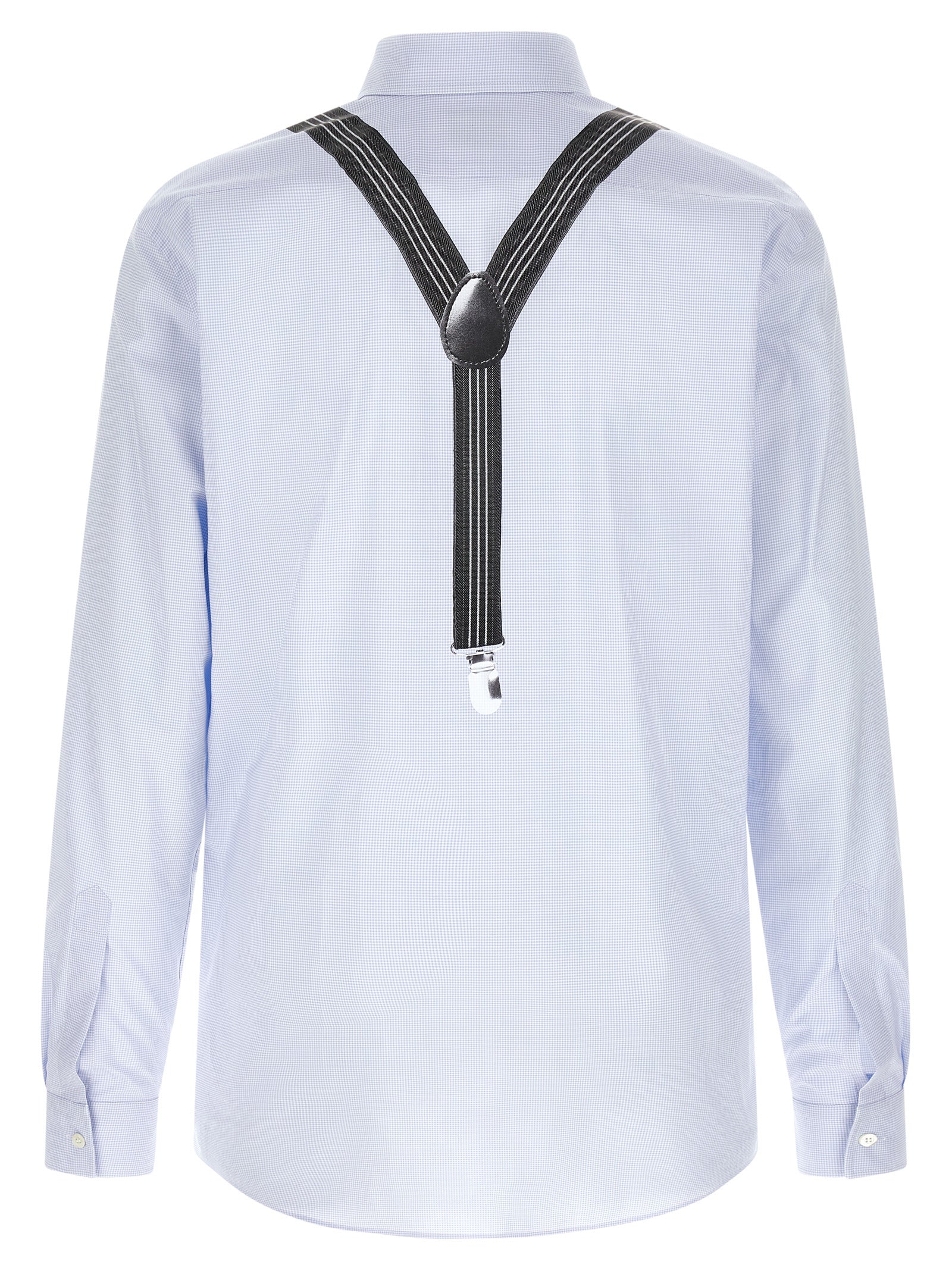 Moschino Blaue Baumwollbluse