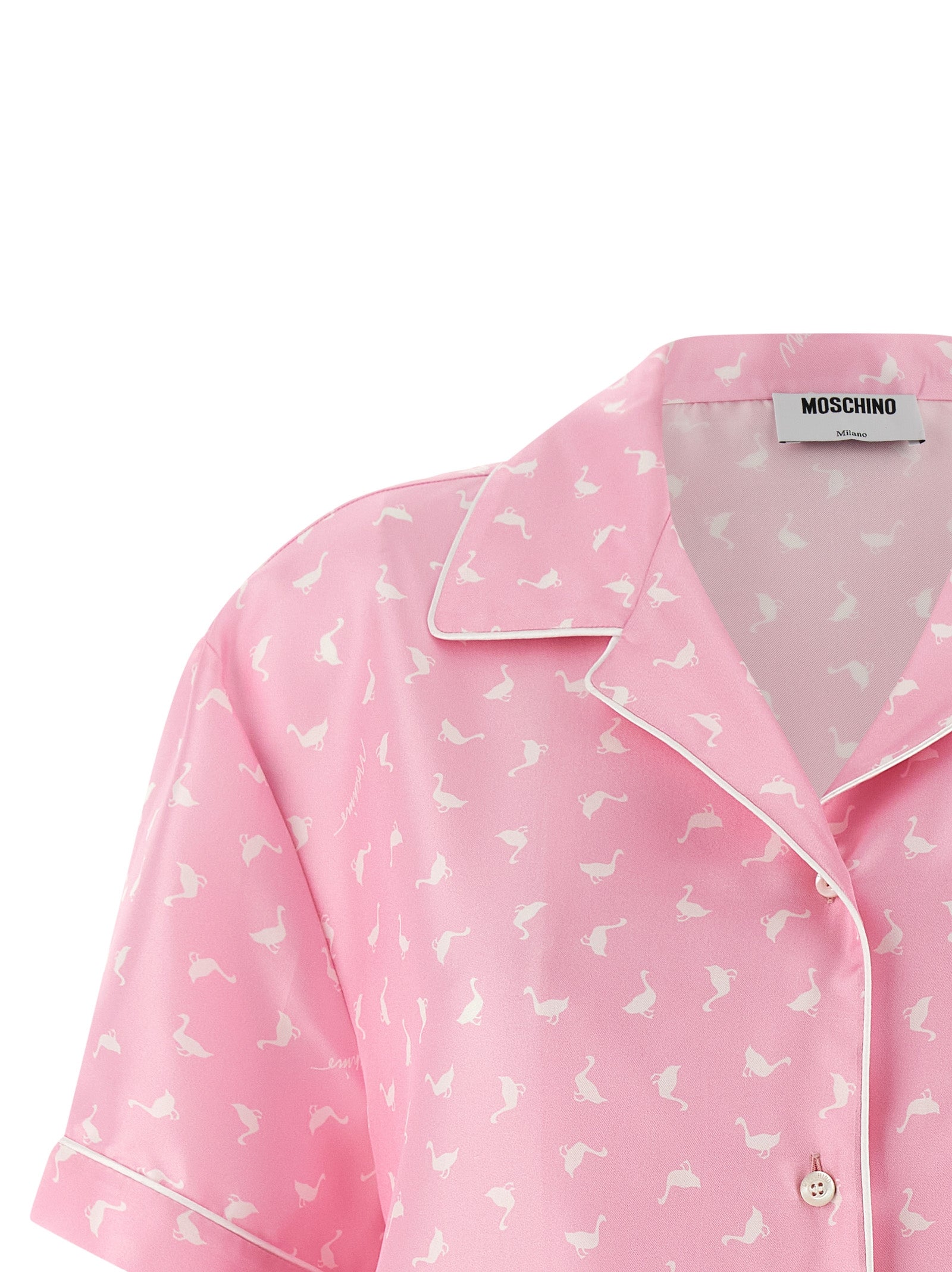 Moschino Mehrfarbige Seidenbluse