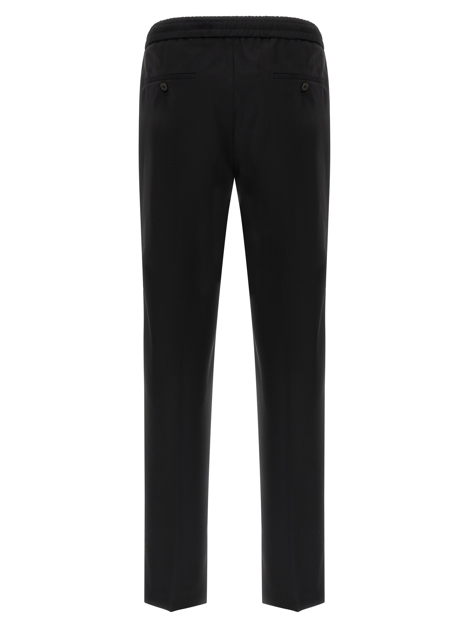 Incotex Schwarze Hose aus reiner Schurwolle