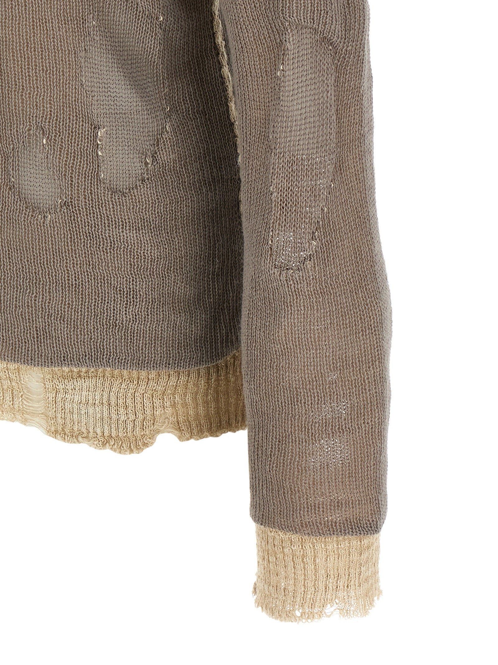 Diesel Grauer Baumwollcardigan