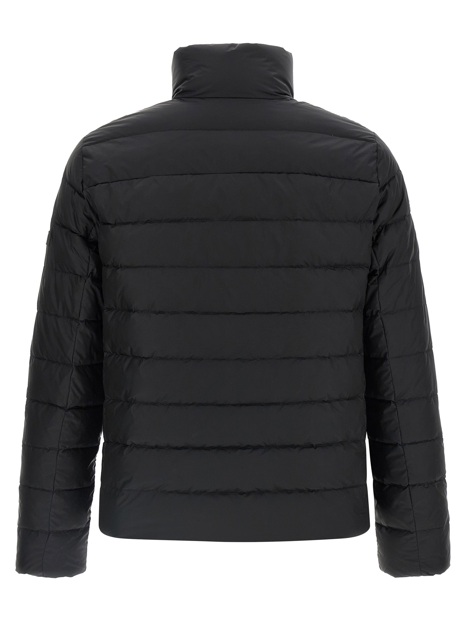 Tatras Schwarze Nylonjacke und Mantel