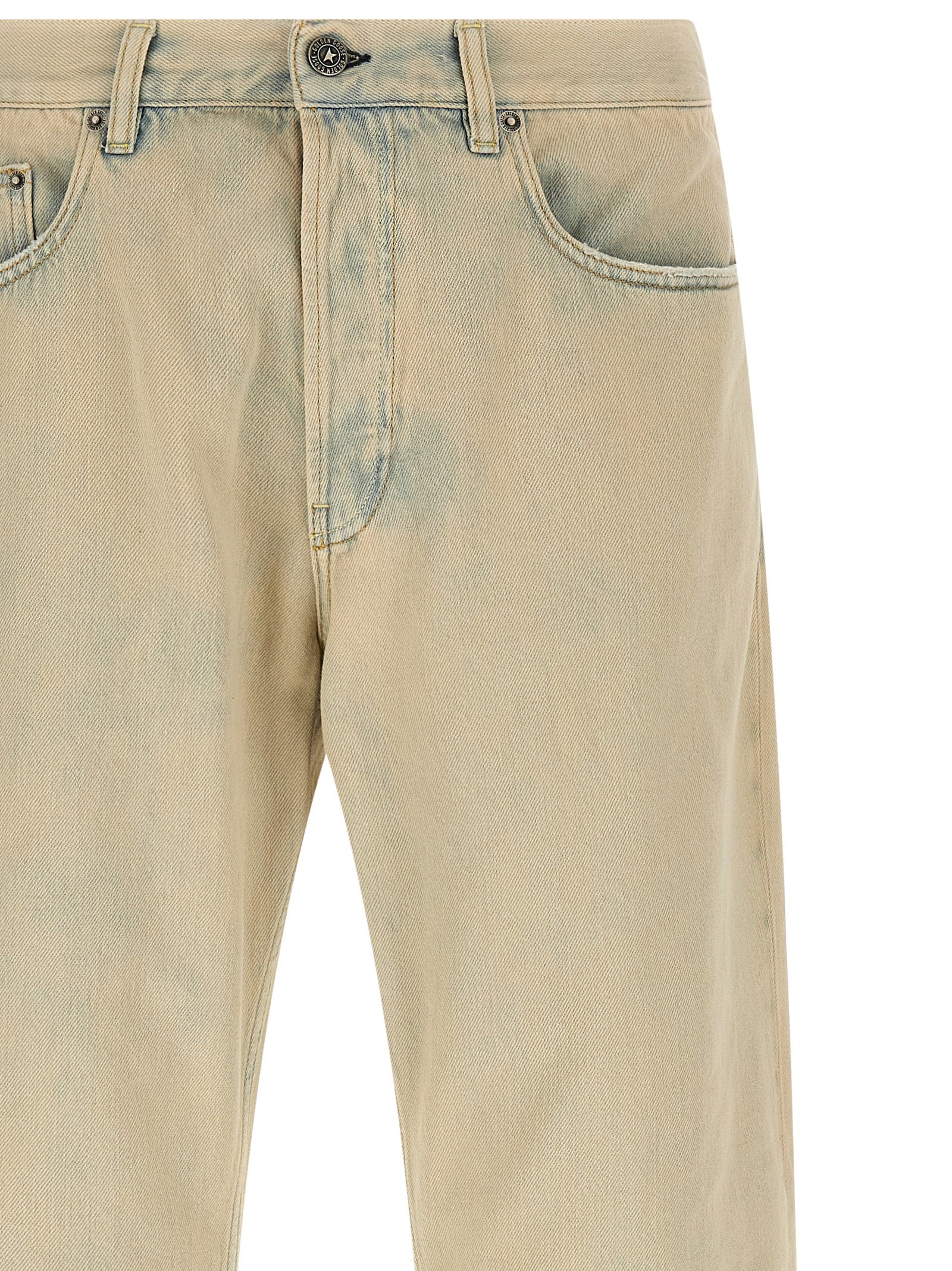 Golden Goose Beige Baumwolljeans Denim