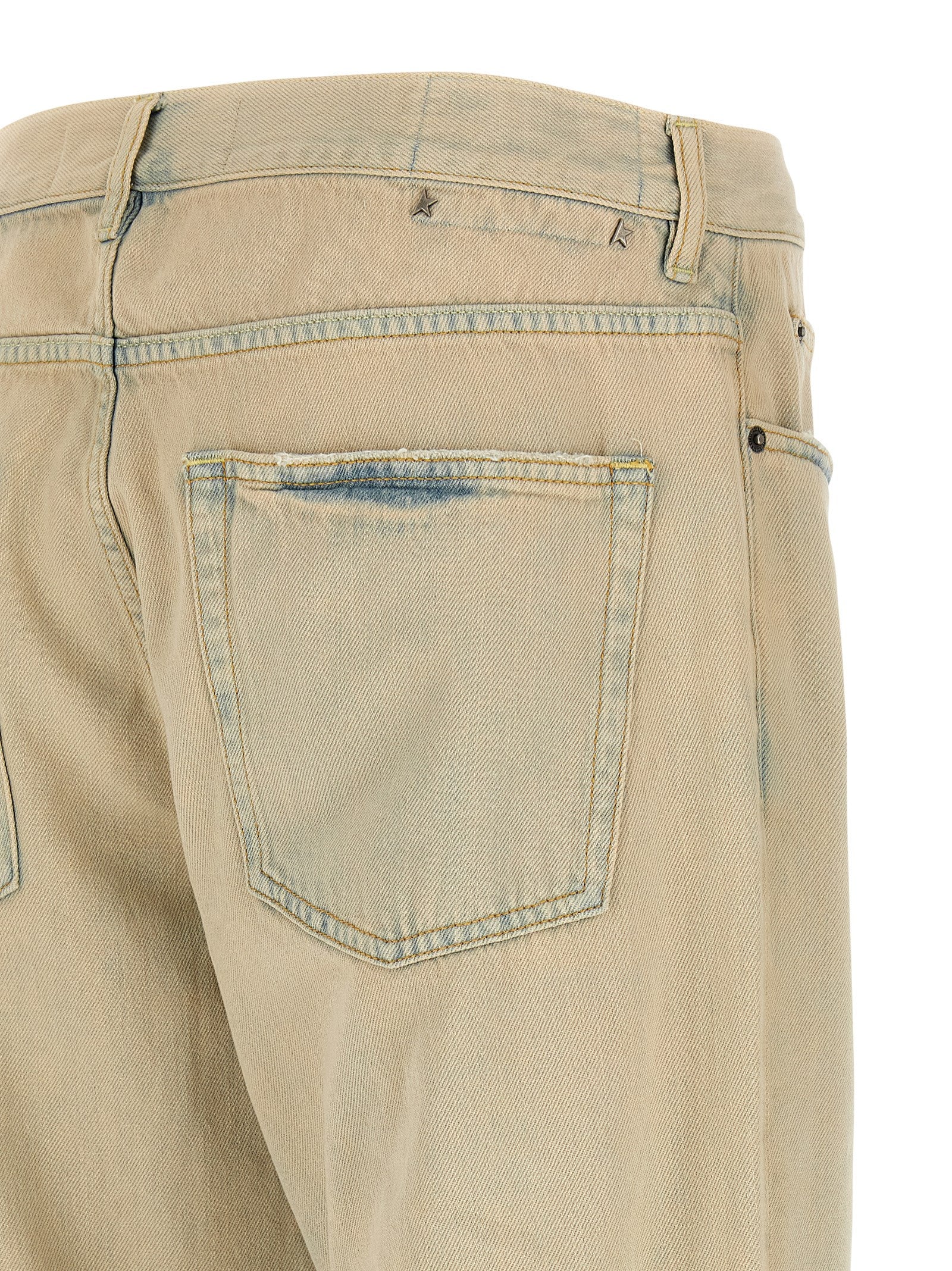 Golden Goose Beige Baumwolljeans Denim