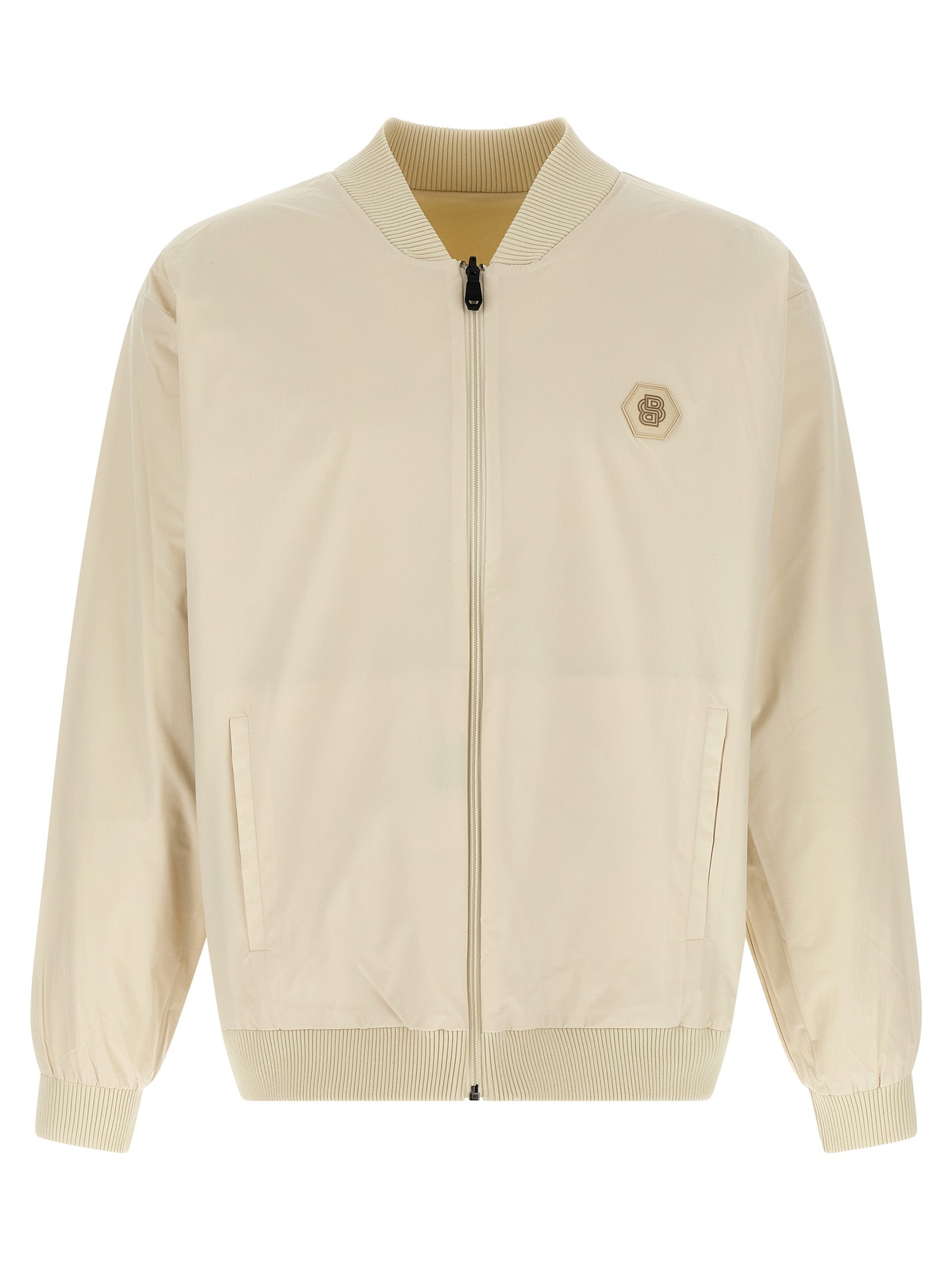 Hugo Boss Beige Polyamid Bomberjacke