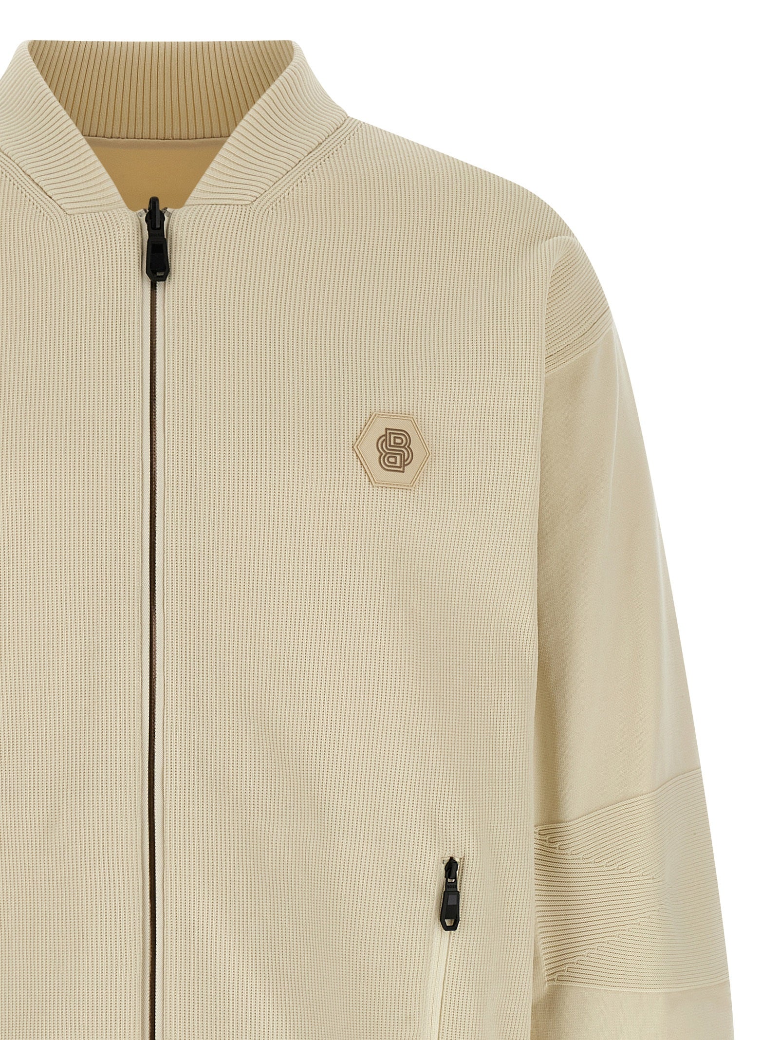 Hugo Boss Beige Polyamid Bomberjacke
