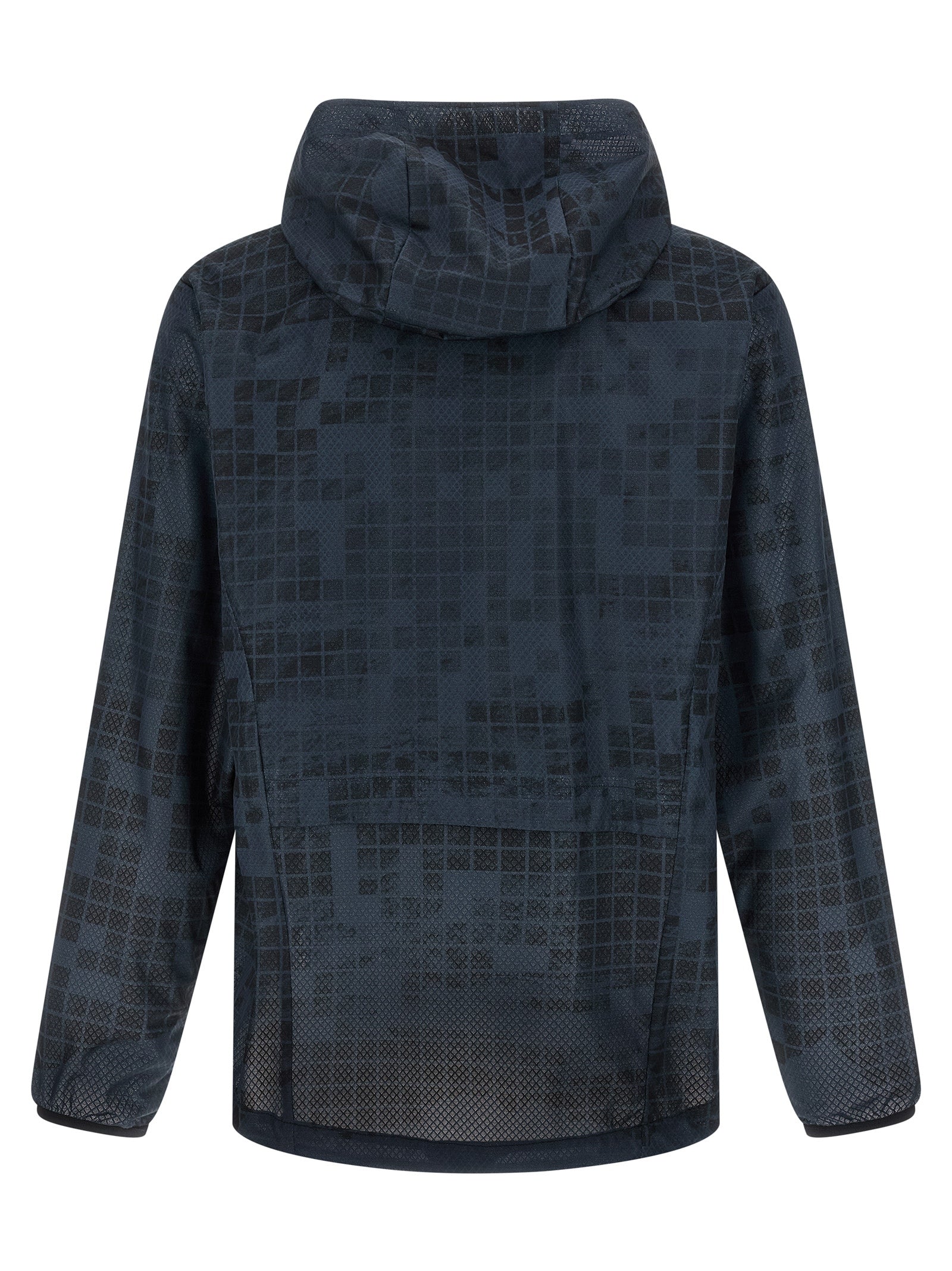 Hugo Boss Blaue Gummibeschichtete Jacke