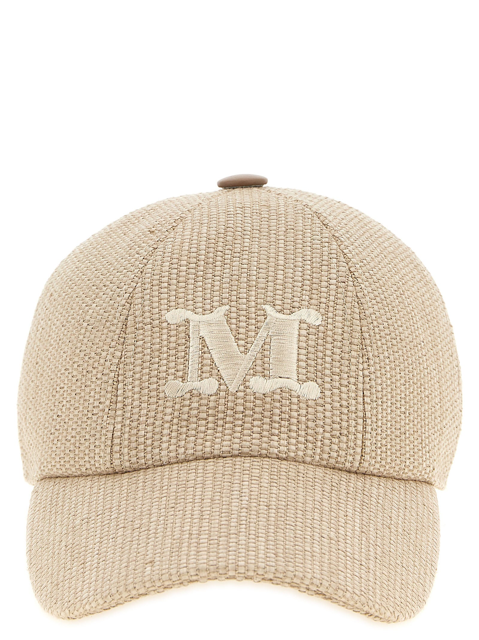 Max Mara Beige Baumwollkappe (Baseball Cap)