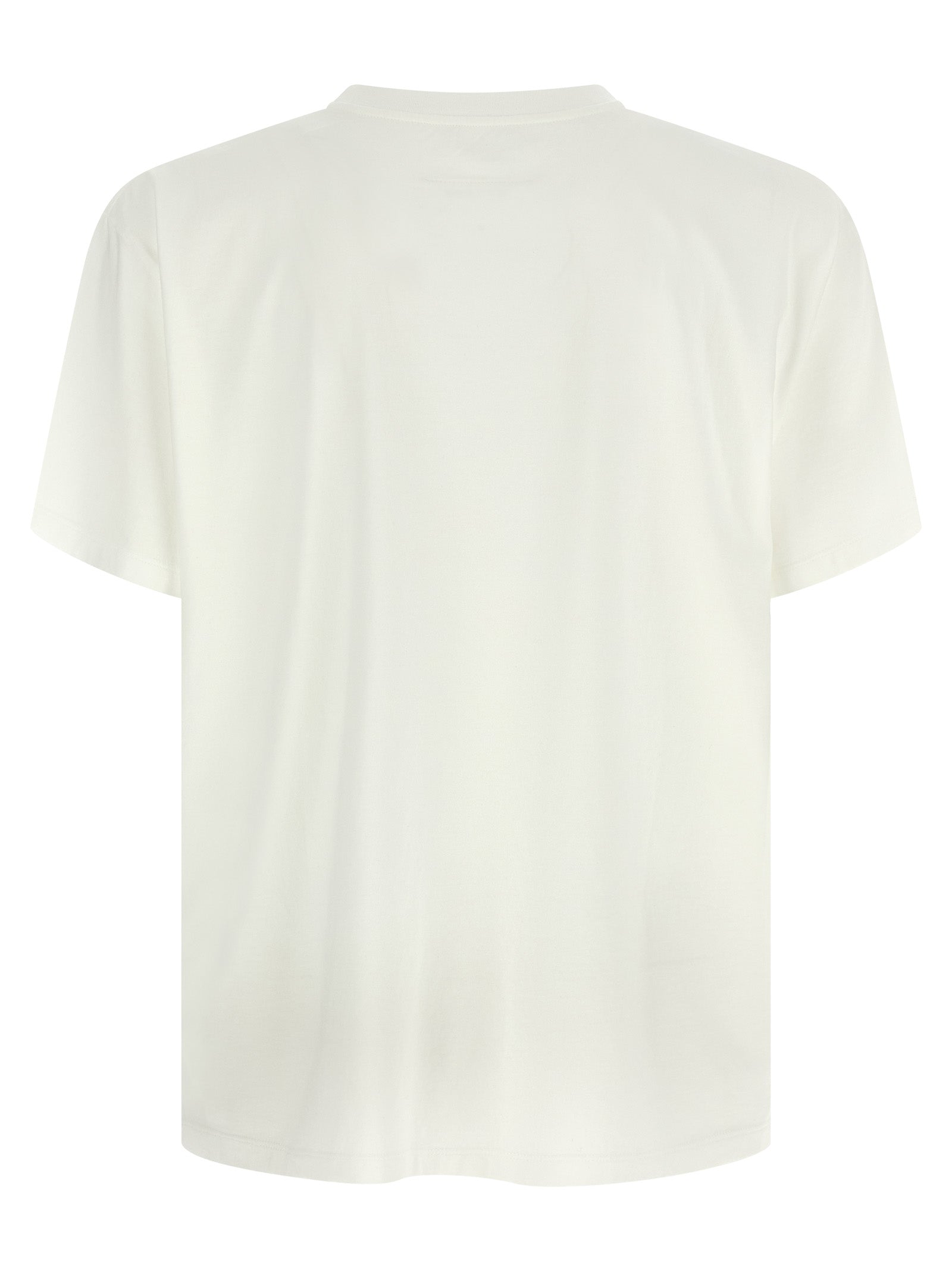 MM6 Maison Margiela Weißes Baumwoll-T-Shirt