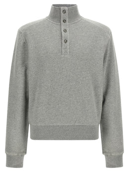 Entire Studios Grauer Baumwollcardigan