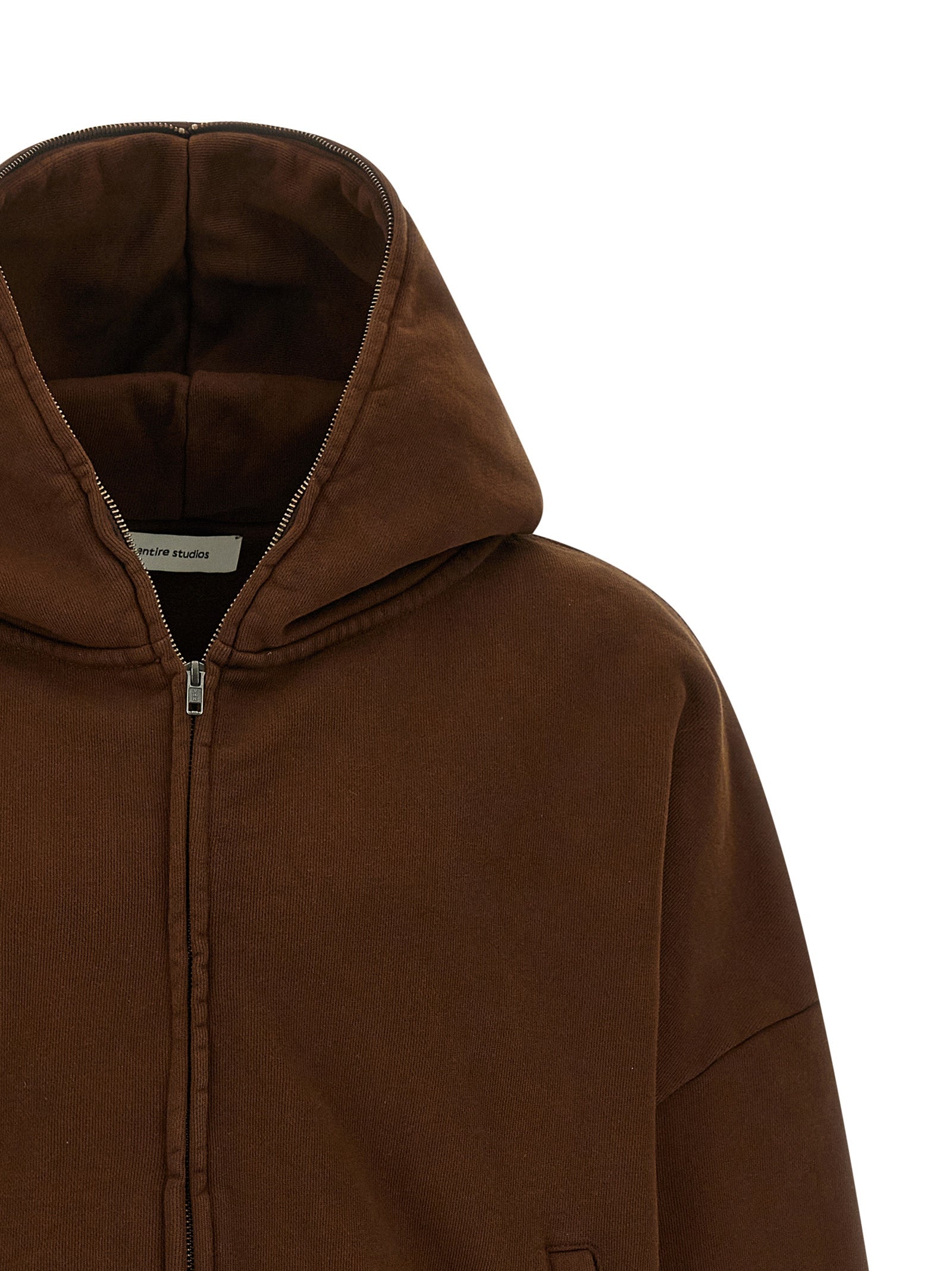 Entire Studios Brauner Baumwoll-Sweatshirt