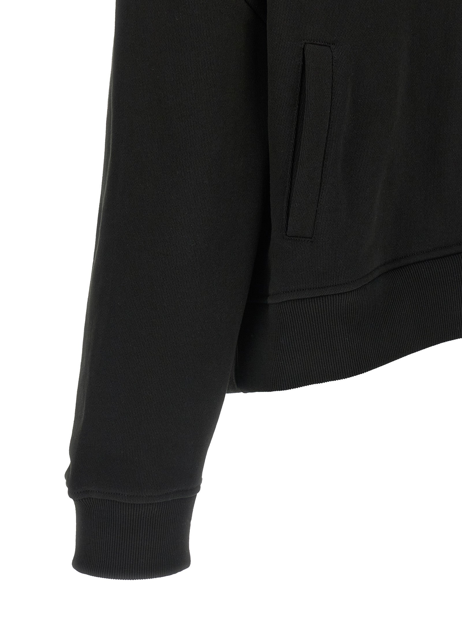 Entire Studios Schwarzer Baumwoll-Sweatshirt