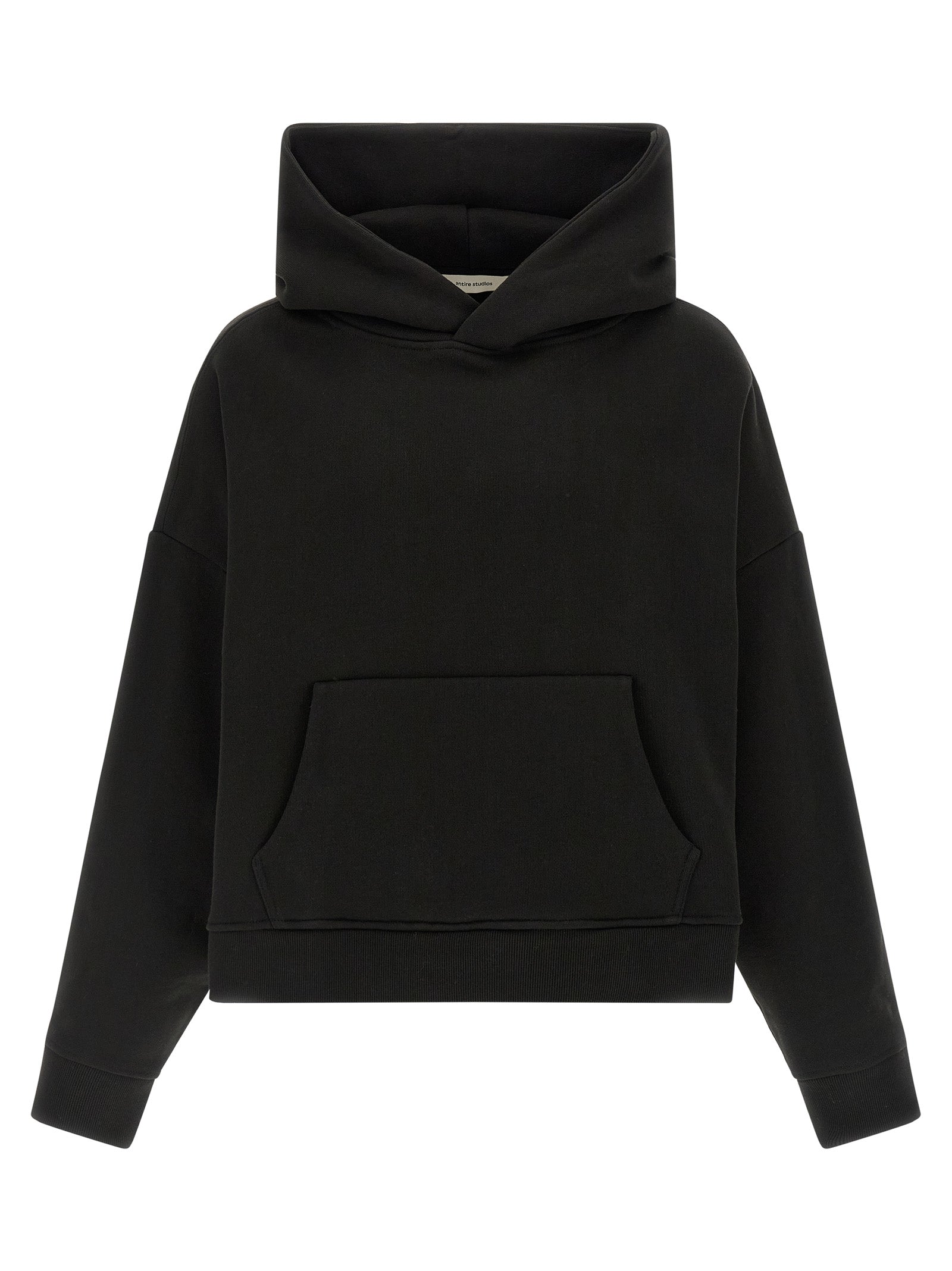 Entire Studios Schwarzer Baumwoll-Sweatshirt