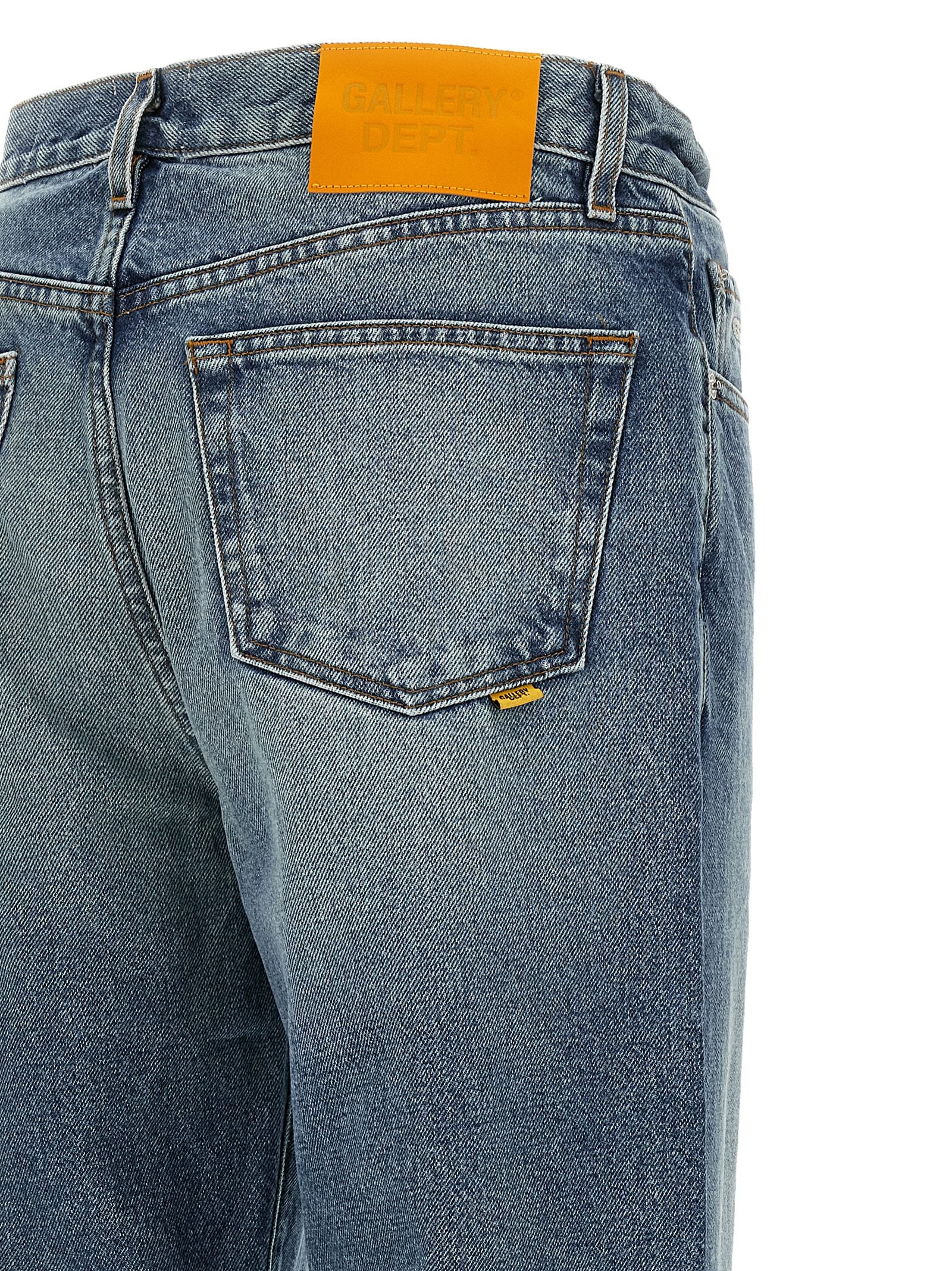 GALLERY DEPT. Blaue Baumwolljeans Denim