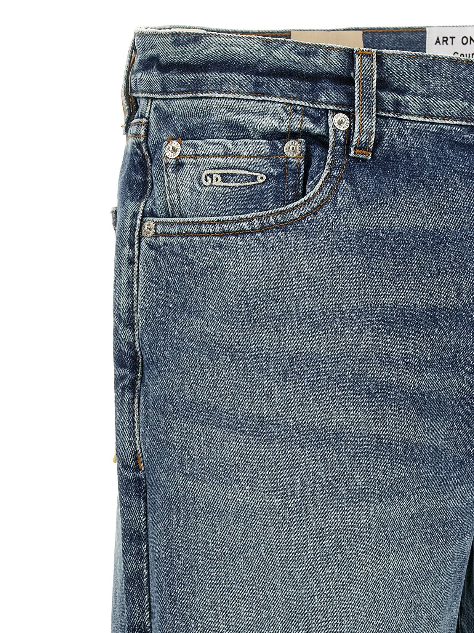 GALLERY DEPT. Blaue Baumwolljeans Denim