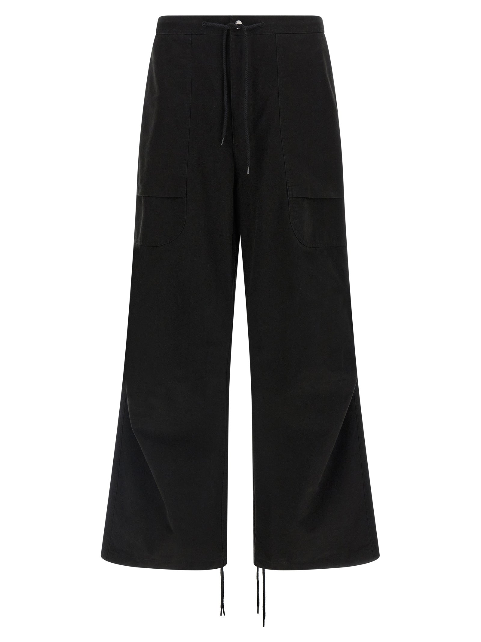 Entire Studios Schwarze Cargo-Hose aus Baumwolle