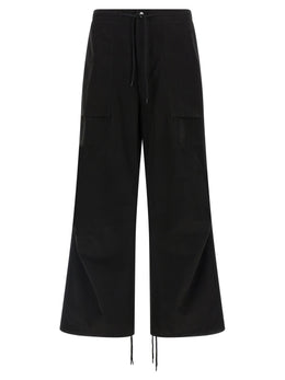 Entire Studios Schwarze Cargo-Hose aus Baumwolle
