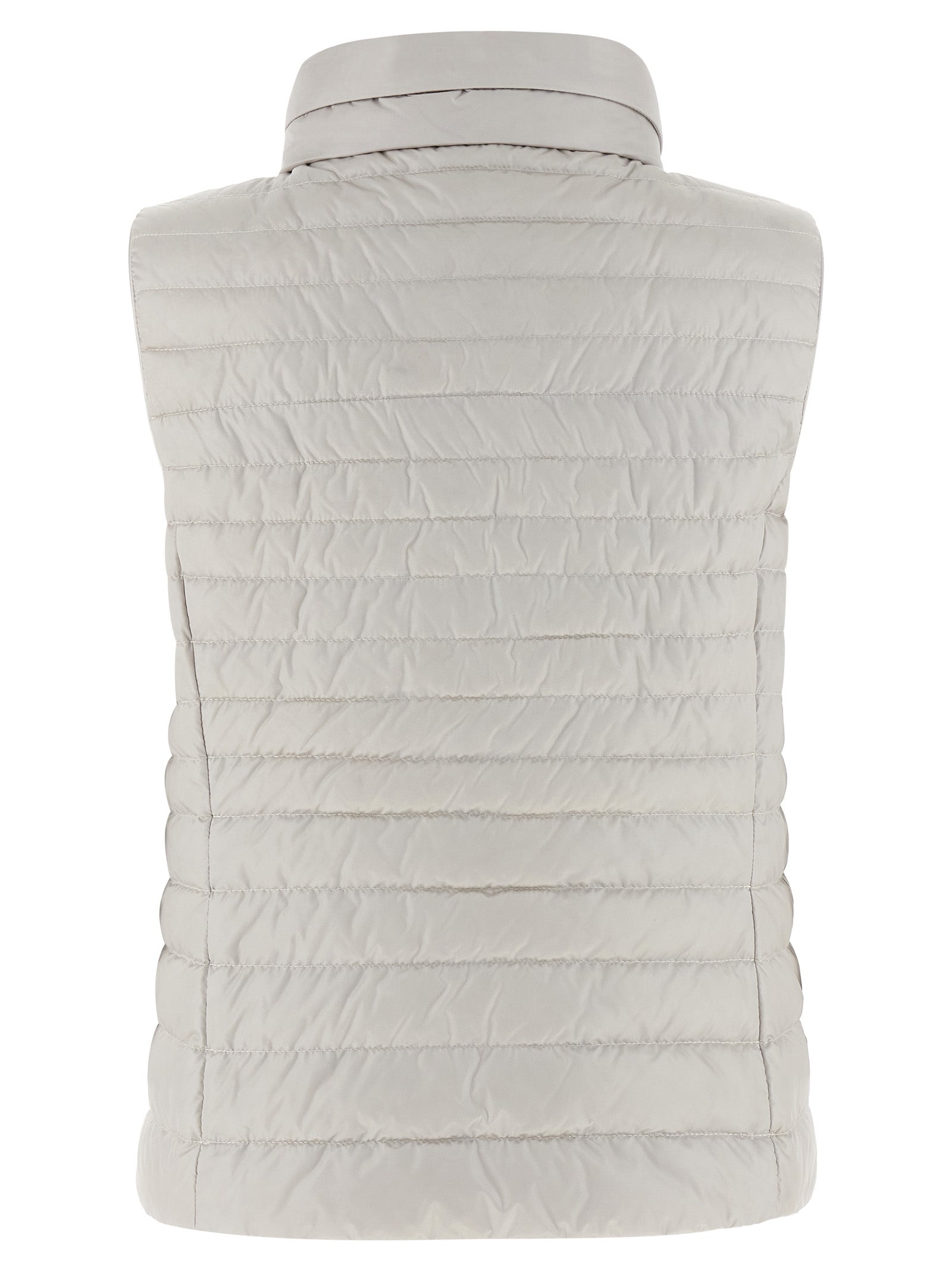MooRER Beige Polyester Ärmellose Jacke