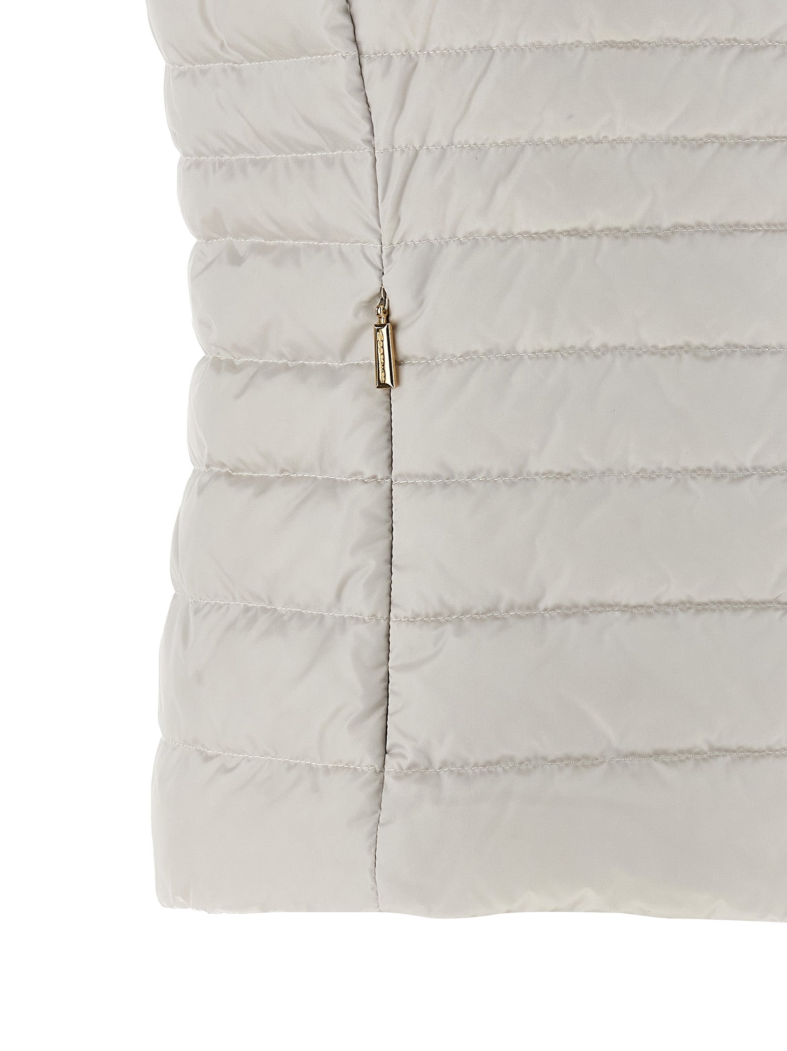 MooRER Beige Polyester Ärmellose Jacke