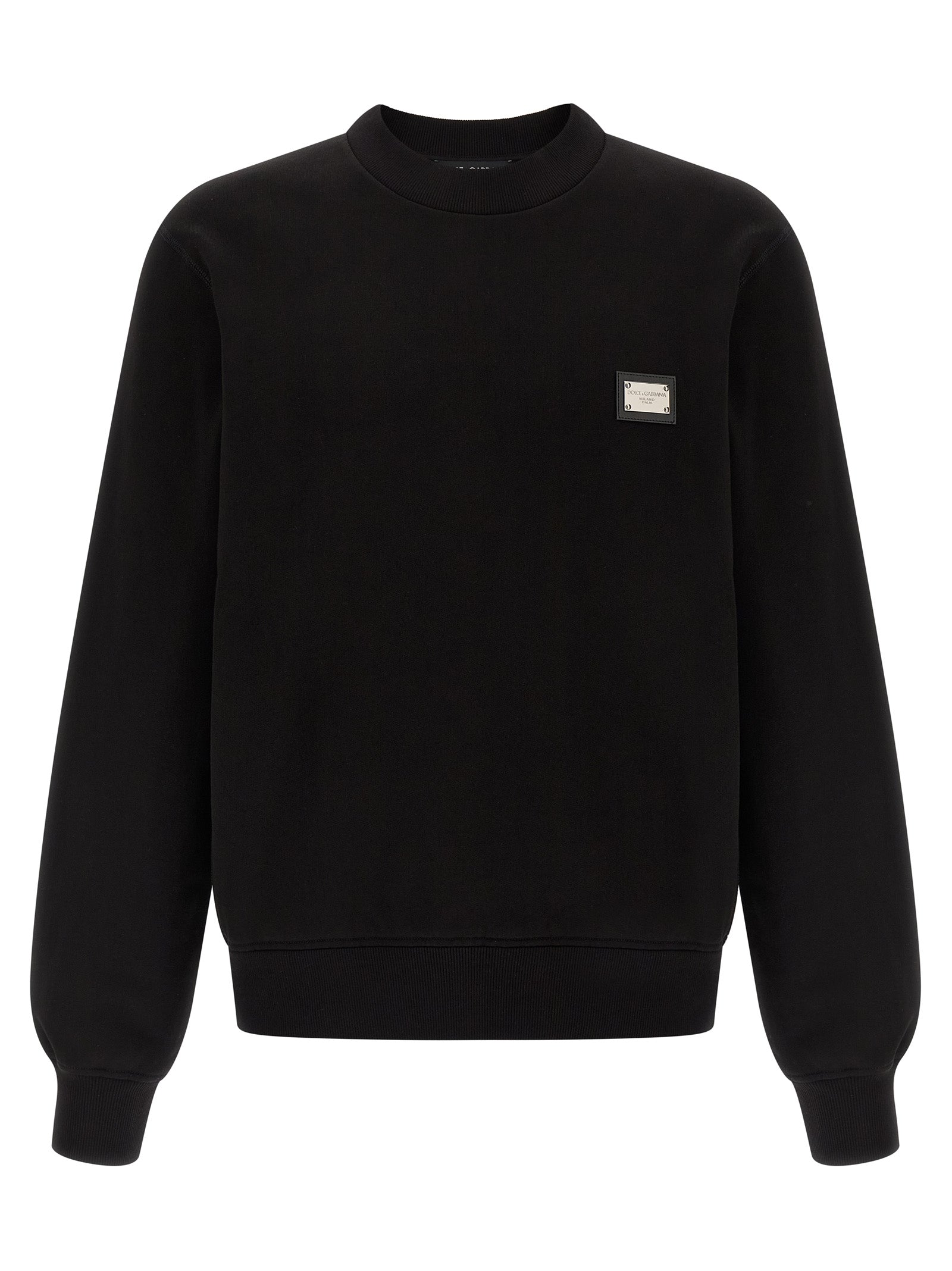 Dolce & Gabbana Schwarzer Baumwoll-Sweatshirt