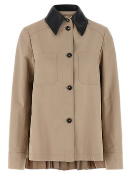 Sportmax Beiger Wollmantel