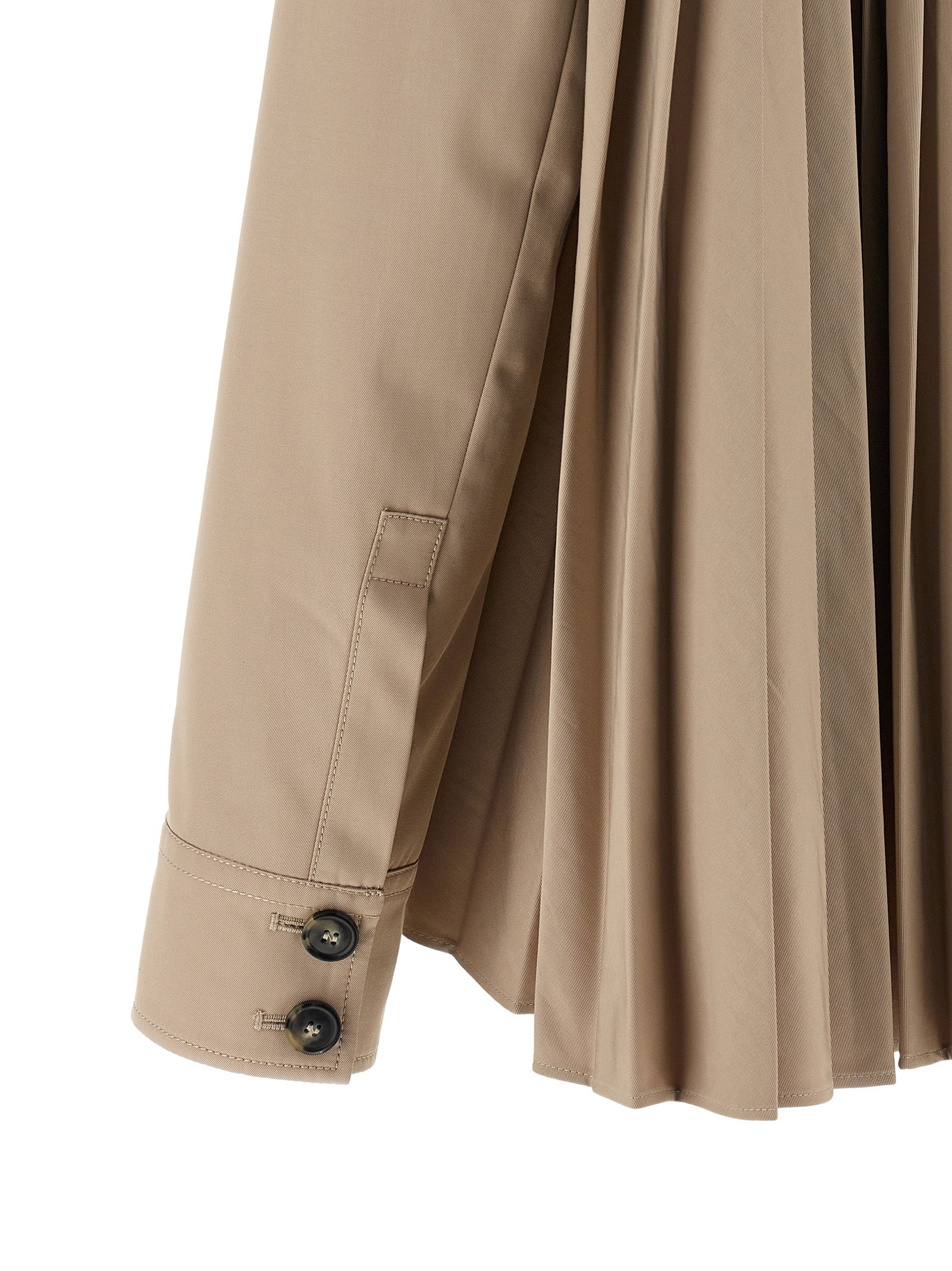 Sportmax Beiger Wollmantel