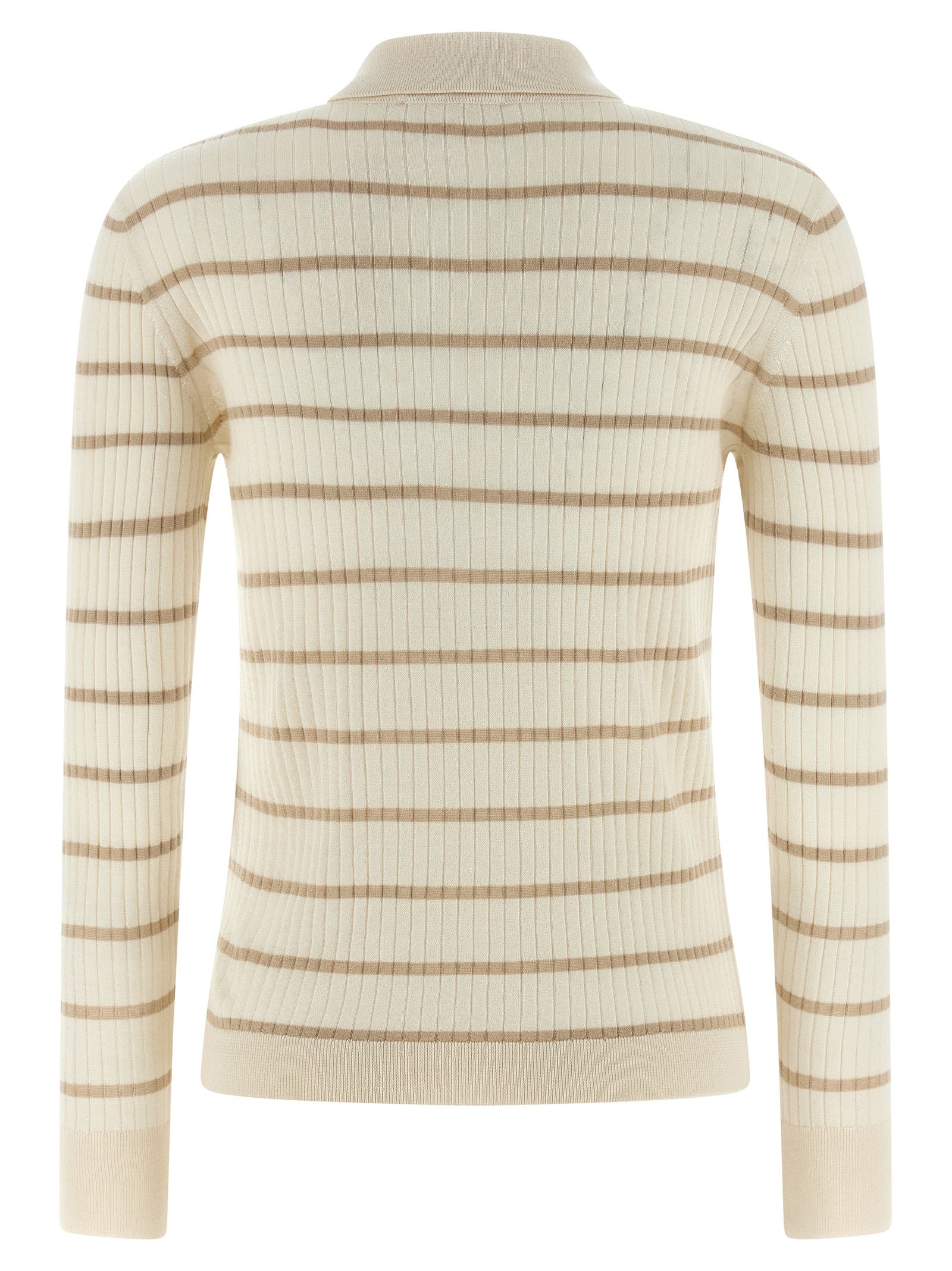 Max Mara Beige Kaschmir-Poloshirt