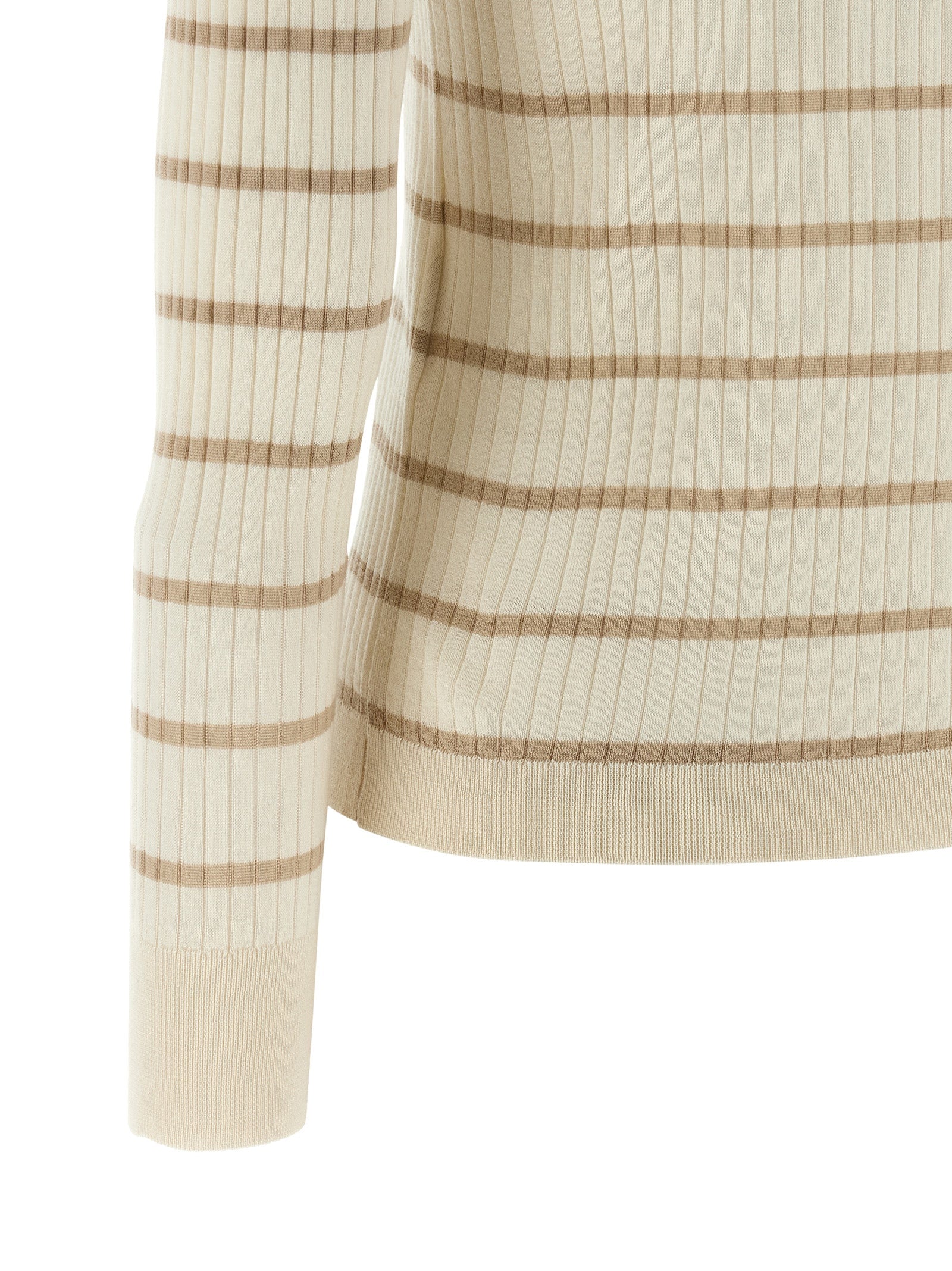 Max Mara Beige Kaschmir-Poloshirt