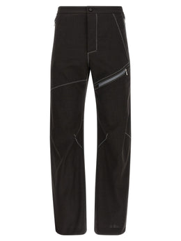 Kiko Kostadinov Braune Hose aus reiner Schurwolle