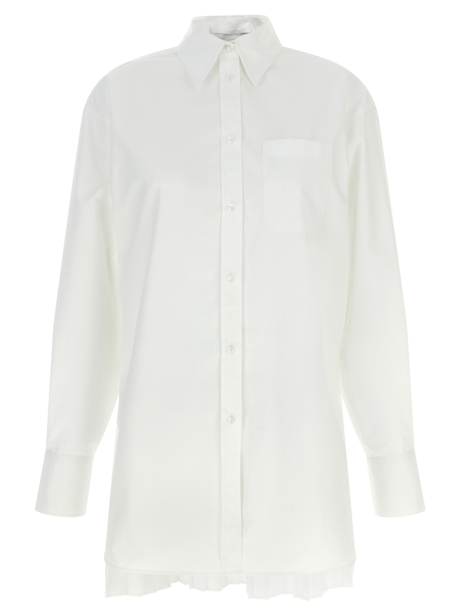 Sportmax Weiße Baumwollbluse