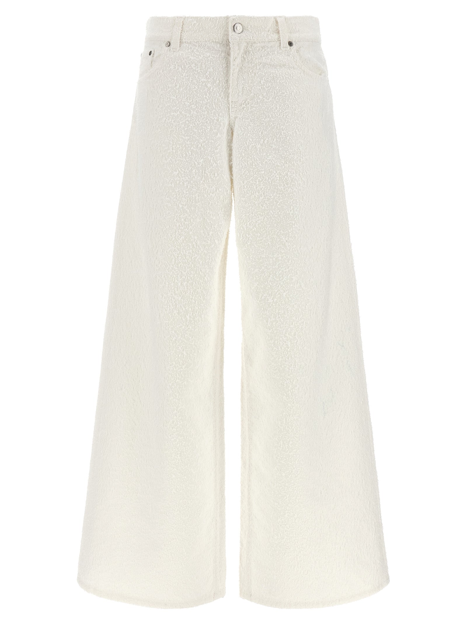 Stella McCartney Weiße Baumwoll-Jeans Denim