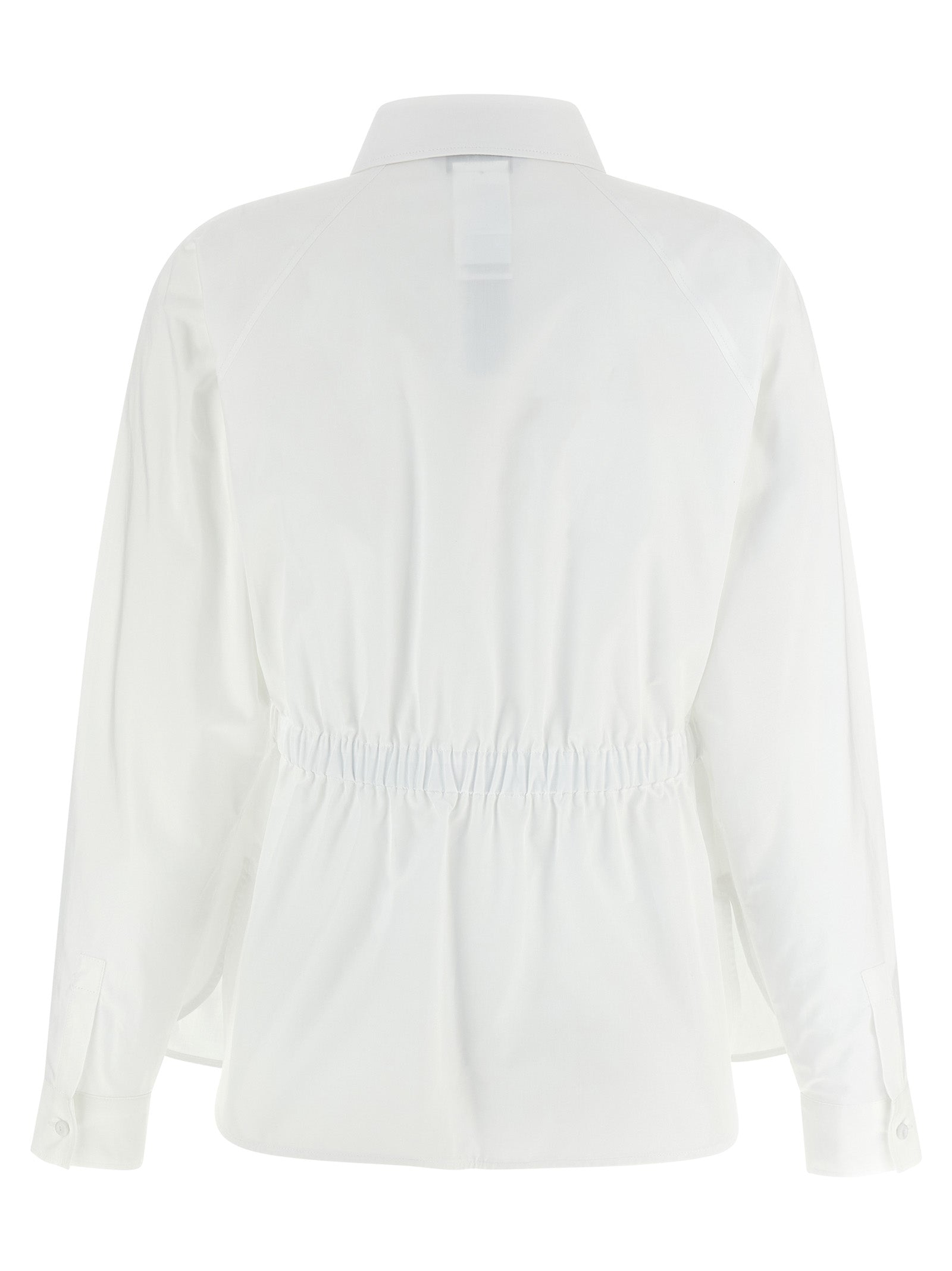 Max Mara Weiße Baumwollbluse