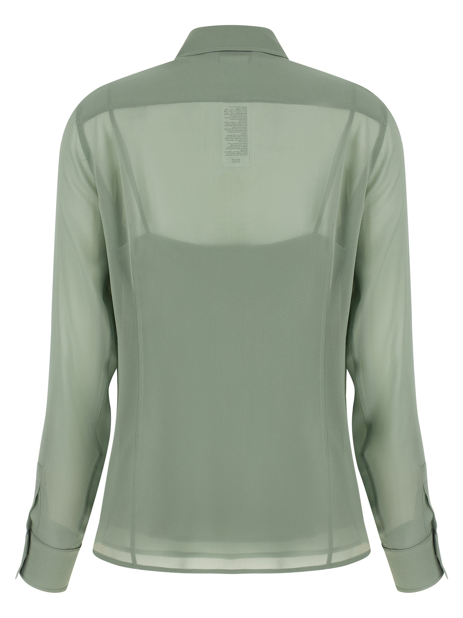 Max Mara Zweifarbige Seidenbluse