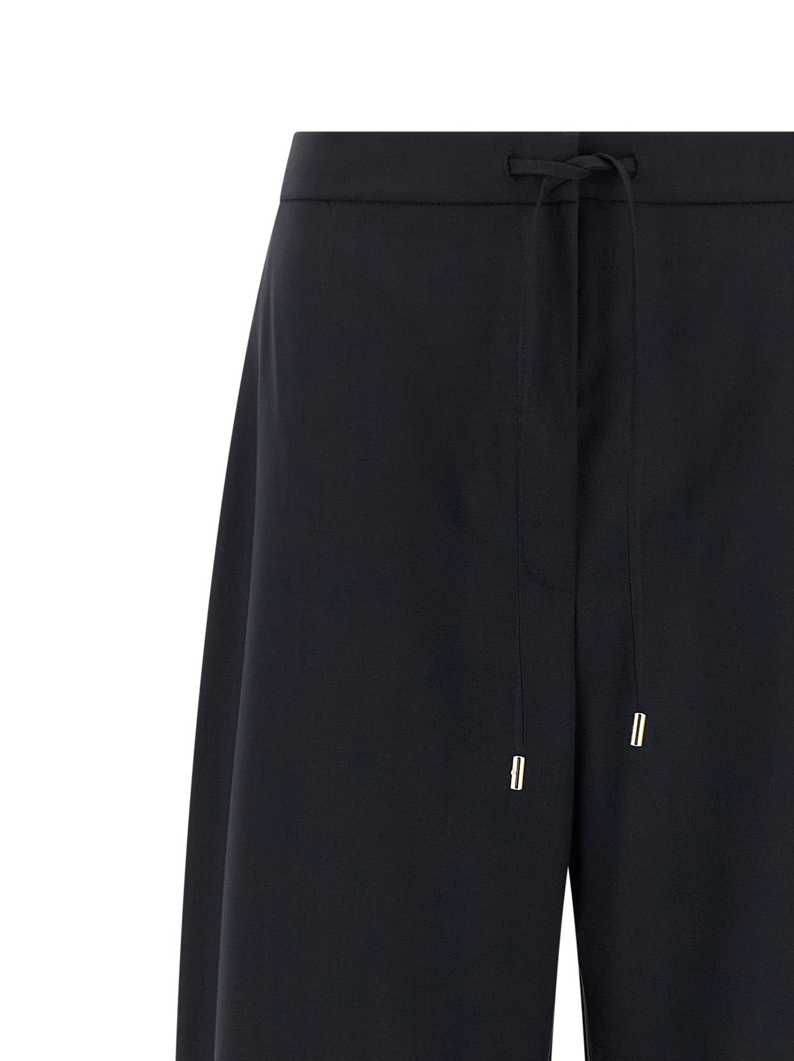 Max Mara Blaue Hose aus reiner Schurwolle