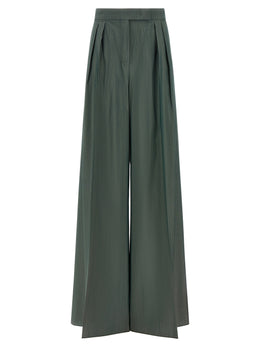 Max Mara Zweifarbige Hose aus reiner Schurwolle