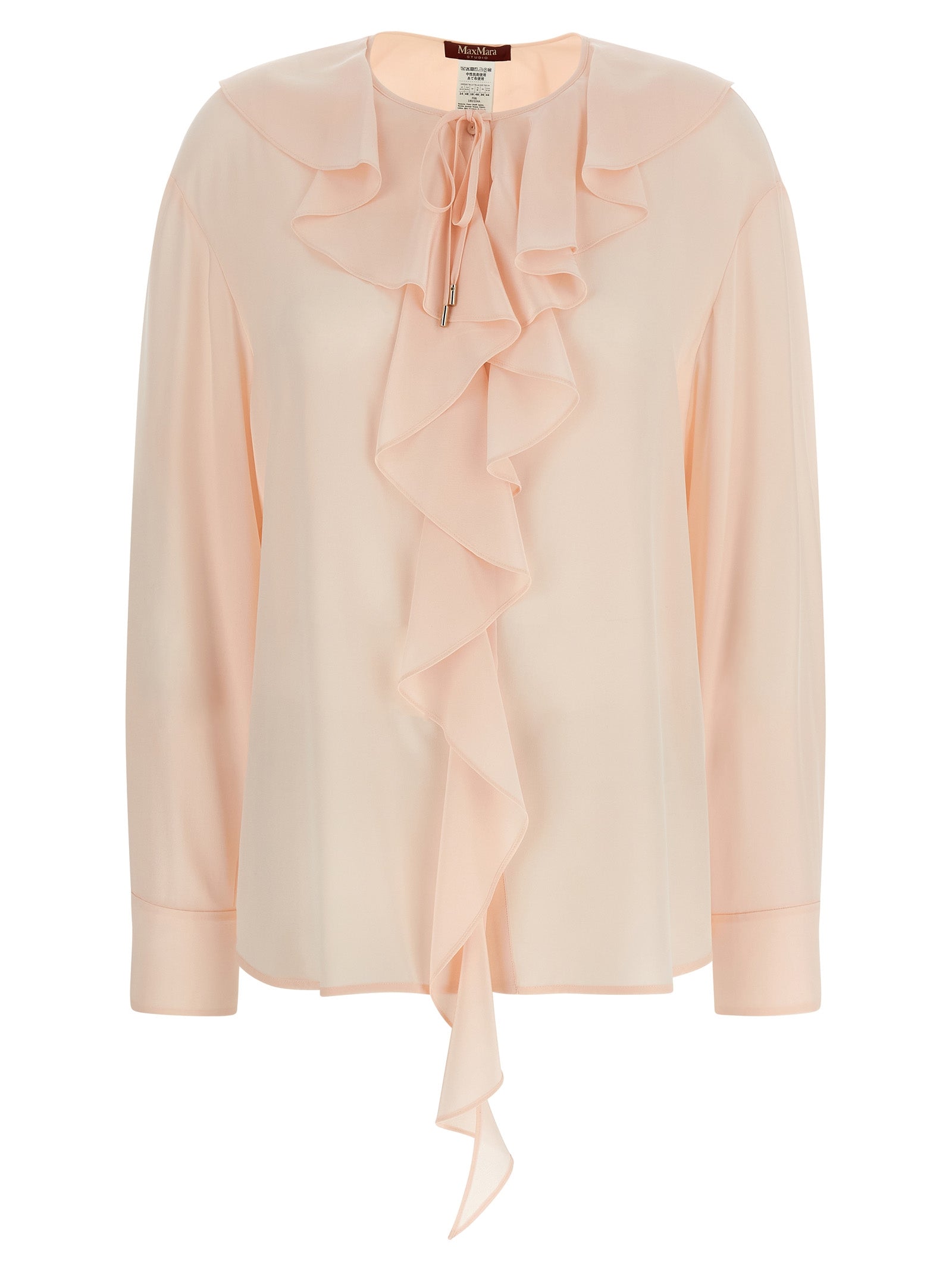 Max Mara Mehrfarbige Seidenbluse