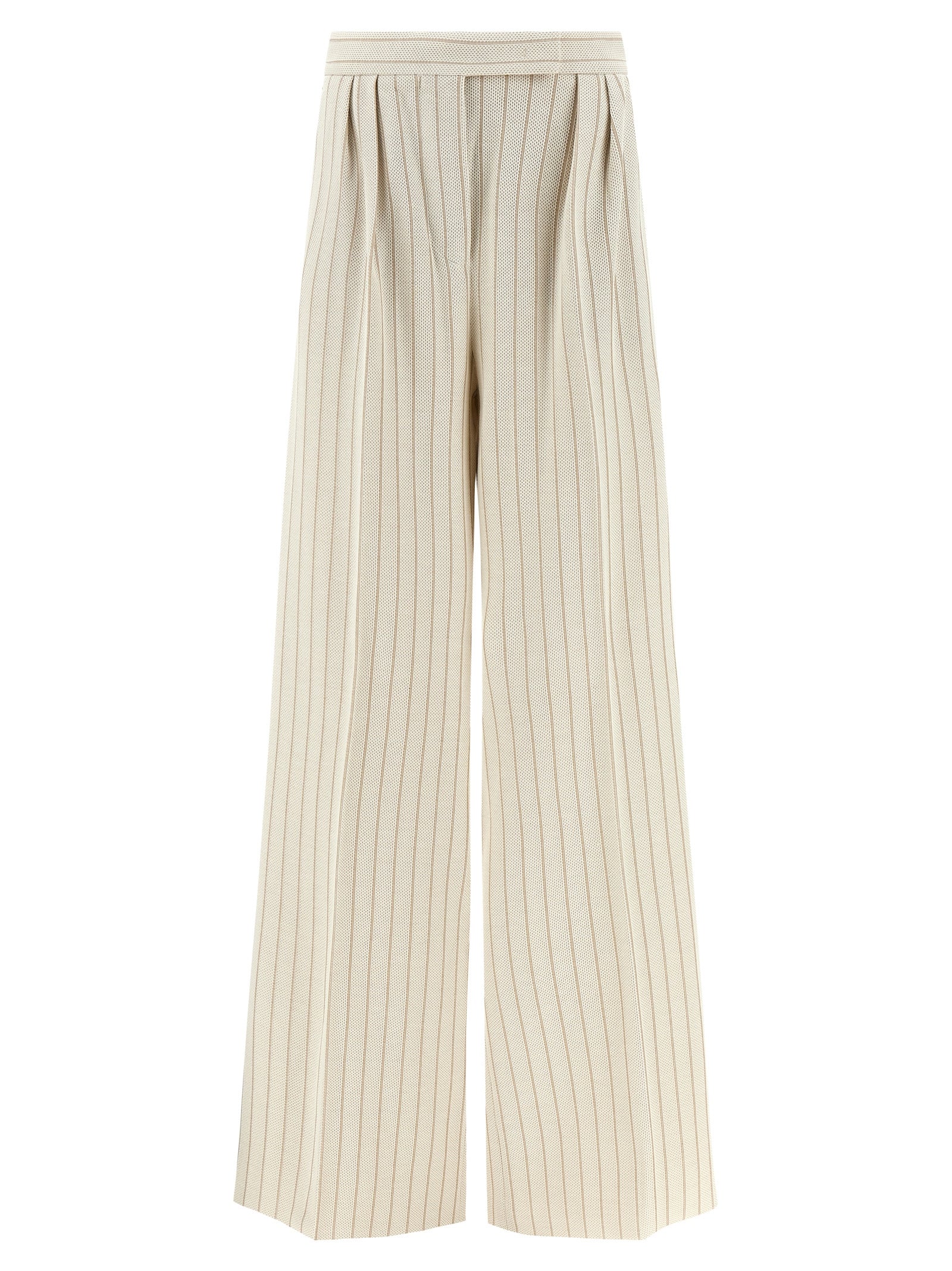 Max Mara Weiße Baumwollhose im Casual-Look