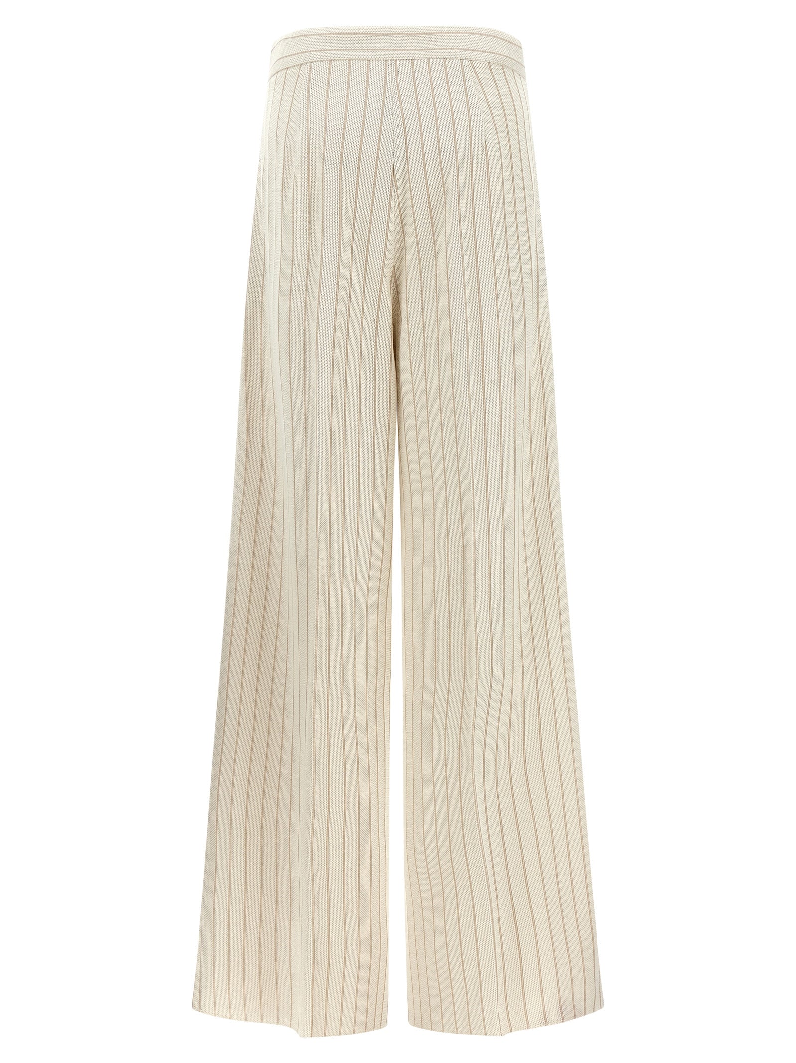 Max Mara Weiße Baumwollhose im Casual-Look