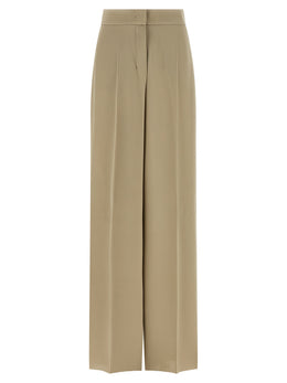 Max Mara Beige Seiden-Anzughose