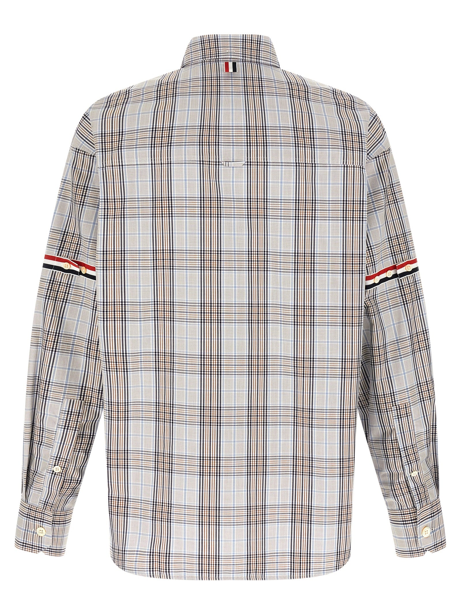 Thom Browne Mehrfarbige Baumwollbluse