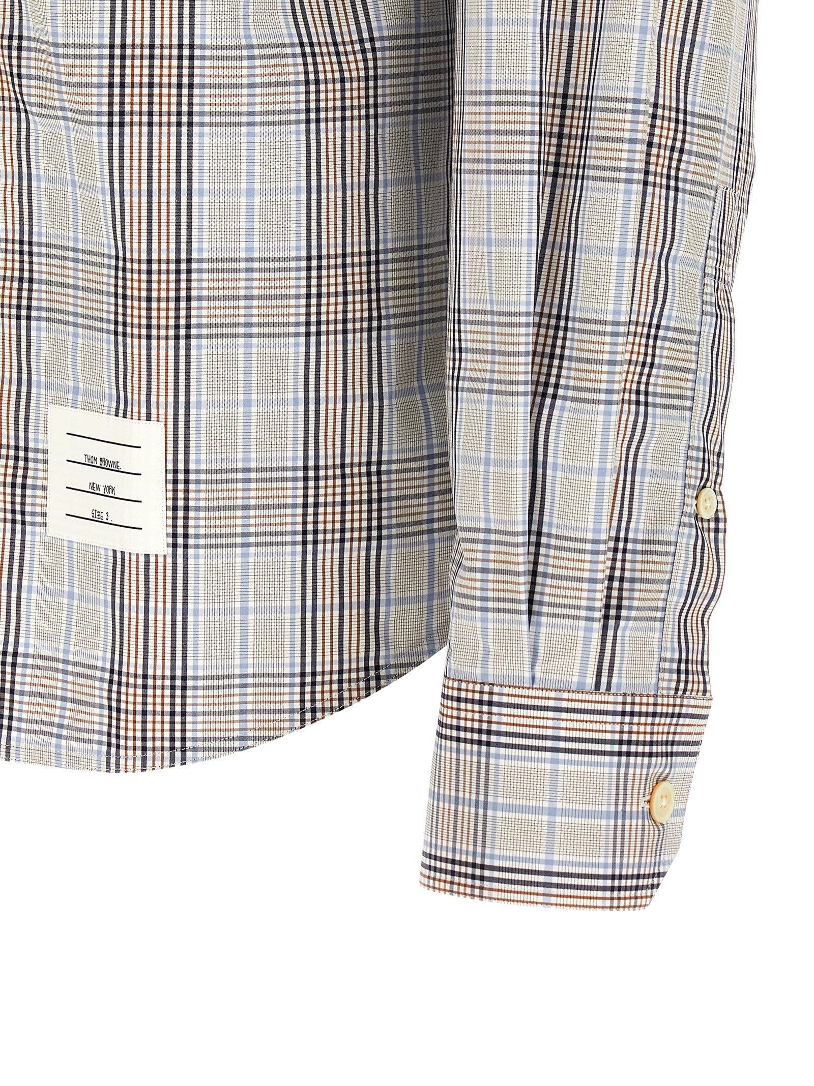 Thom Browne Mehrfarbige Baumwollbluse