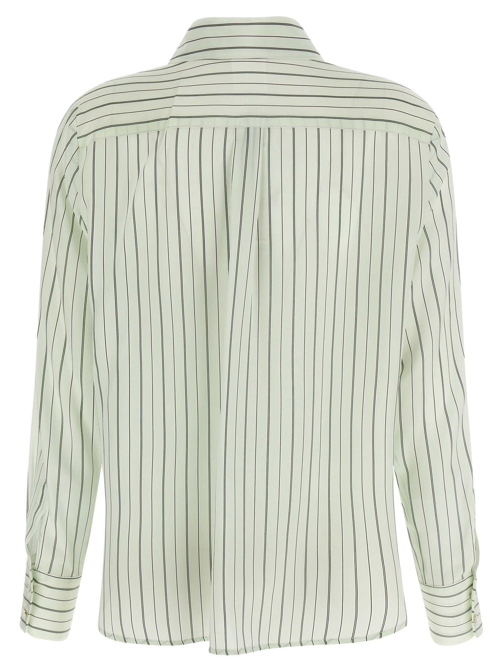 Max Mara Zweifarbige Seidenbluse