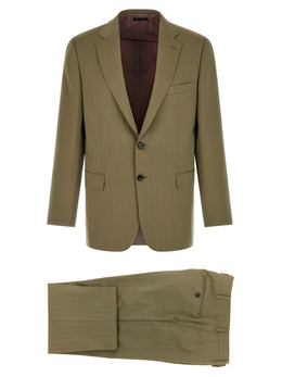 Brioni Zweifarbiger Woll-Zweiteiler