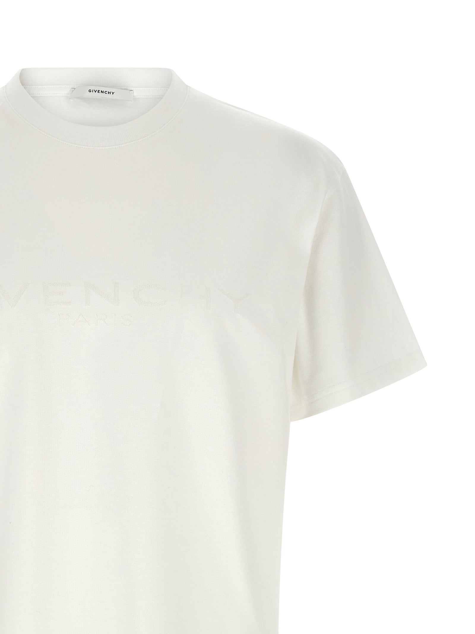Givenchy Weißes Baumwoll-T-Shirt