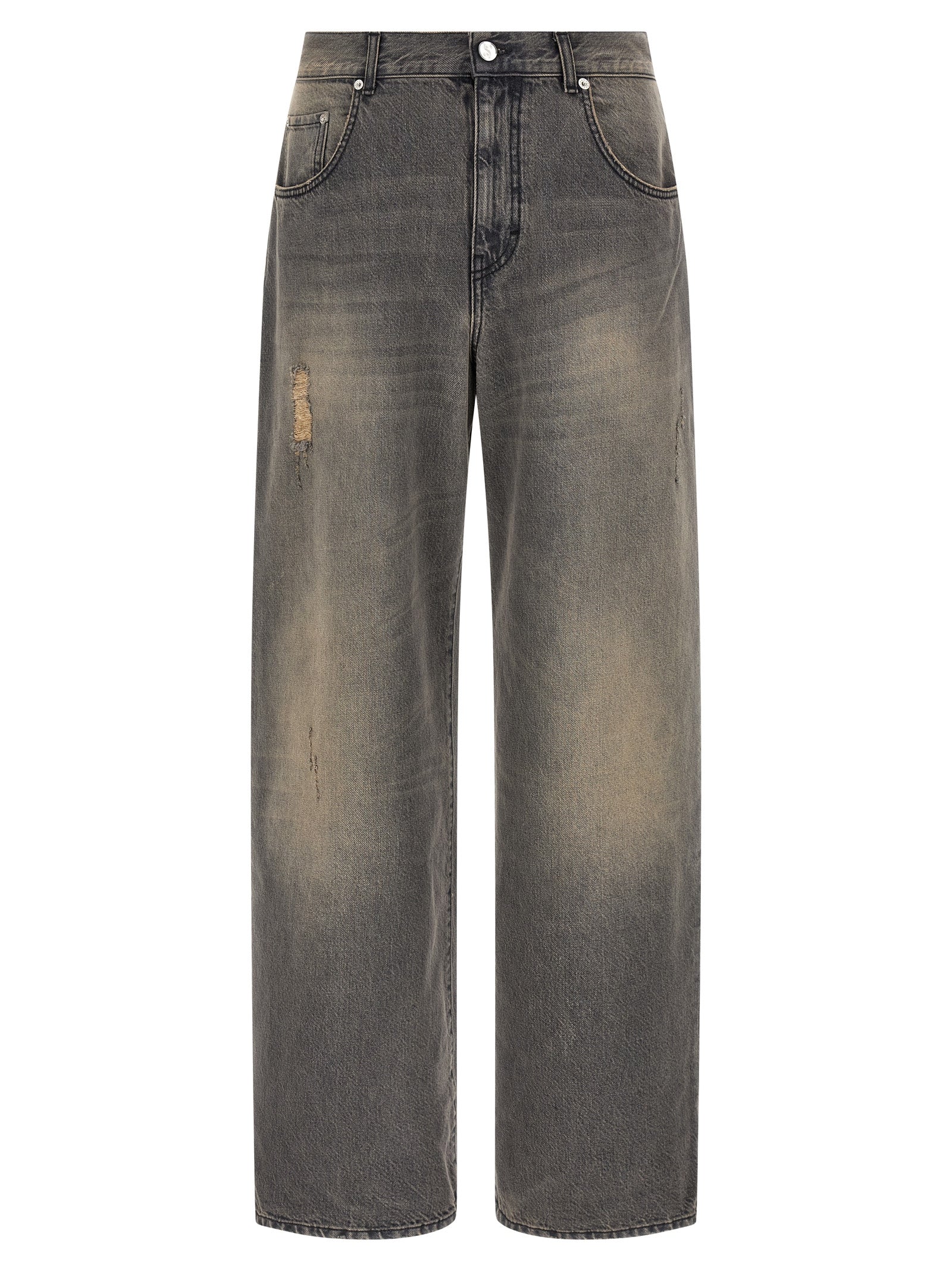 SÉFR Schwarze Baumwolljeans Denim