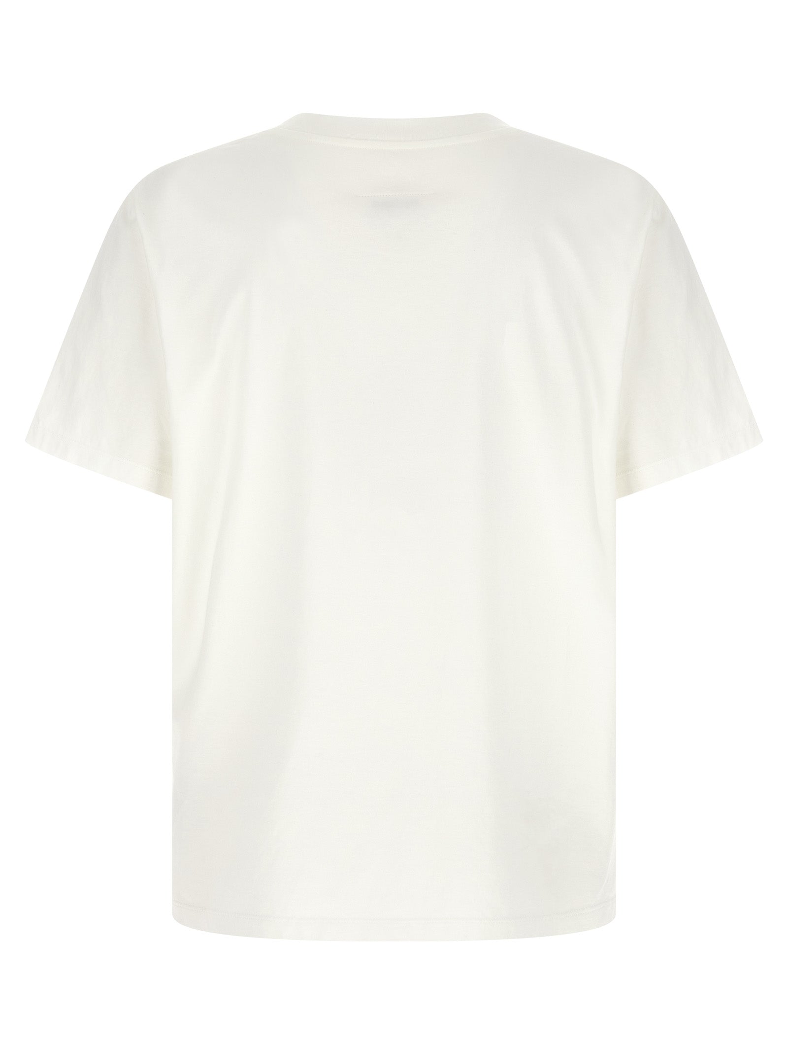 MM6 Maison Margiela Weißes Baumwoll-T-Shirt